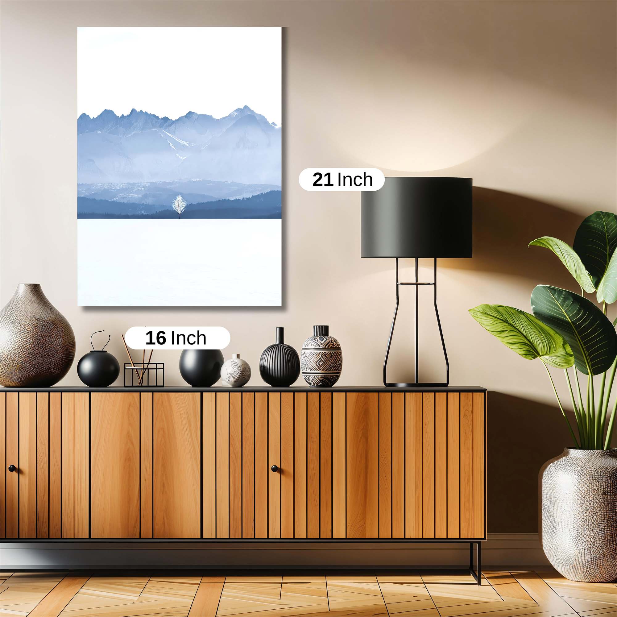 Mountain Serenity Safe Wall Magnetic / M