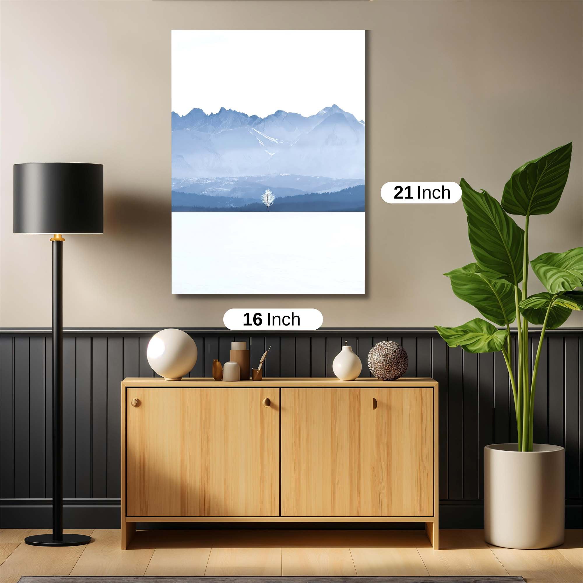 Mountain Serenity Safe Wall Magnetic / M