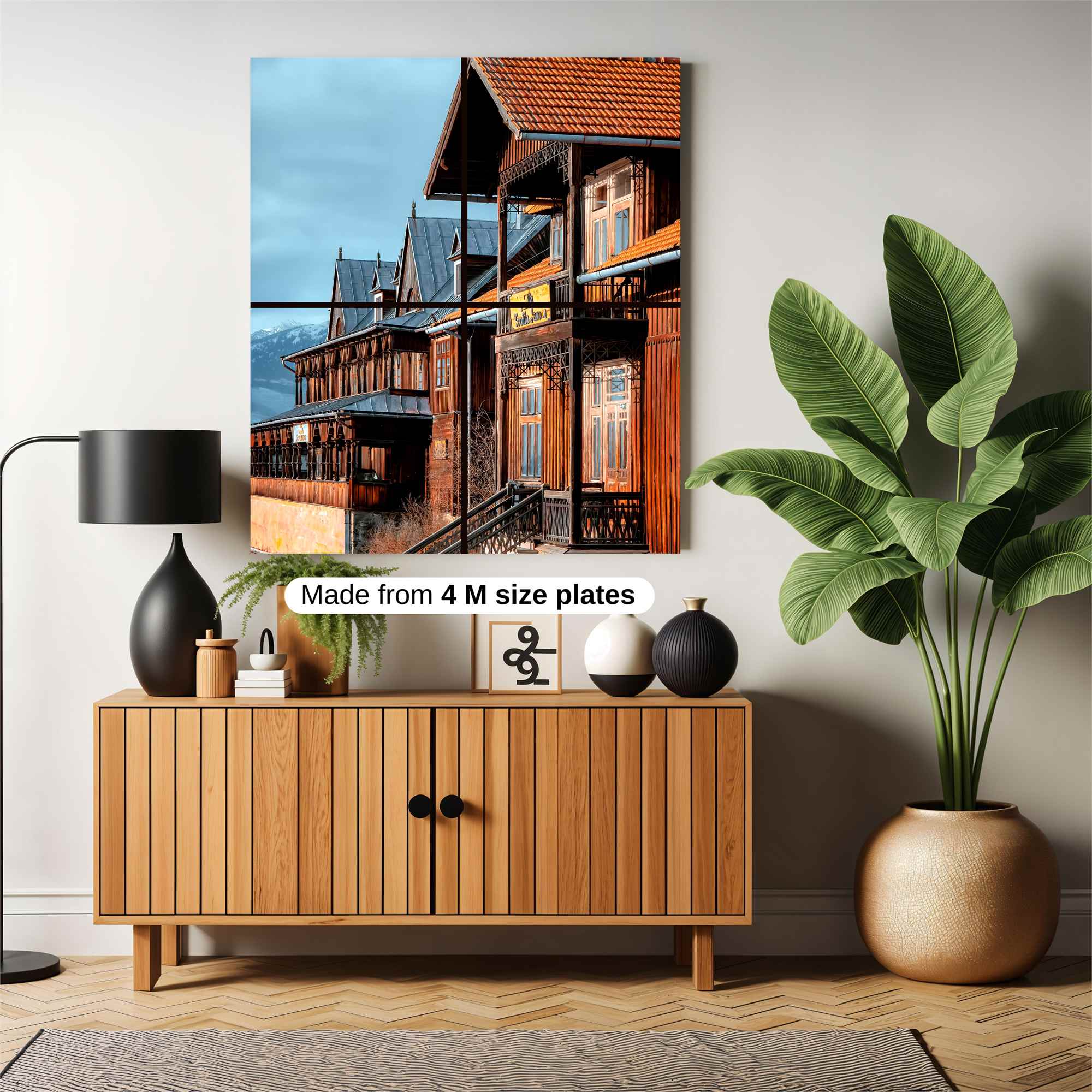 Alpine Tranquility Safe Wall Magnetic / M