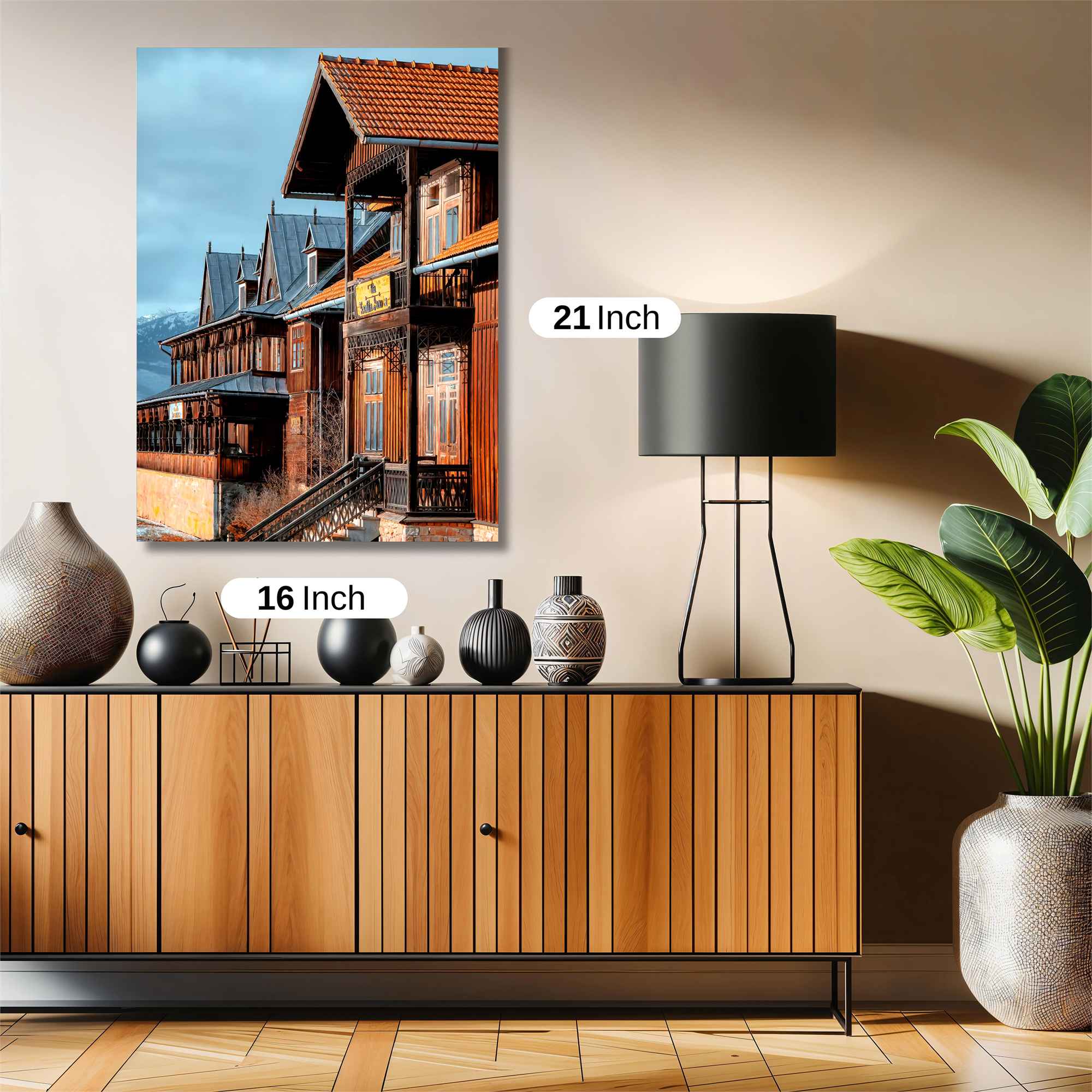 Alpine Tranquility Safe Wall Magnetic / M
