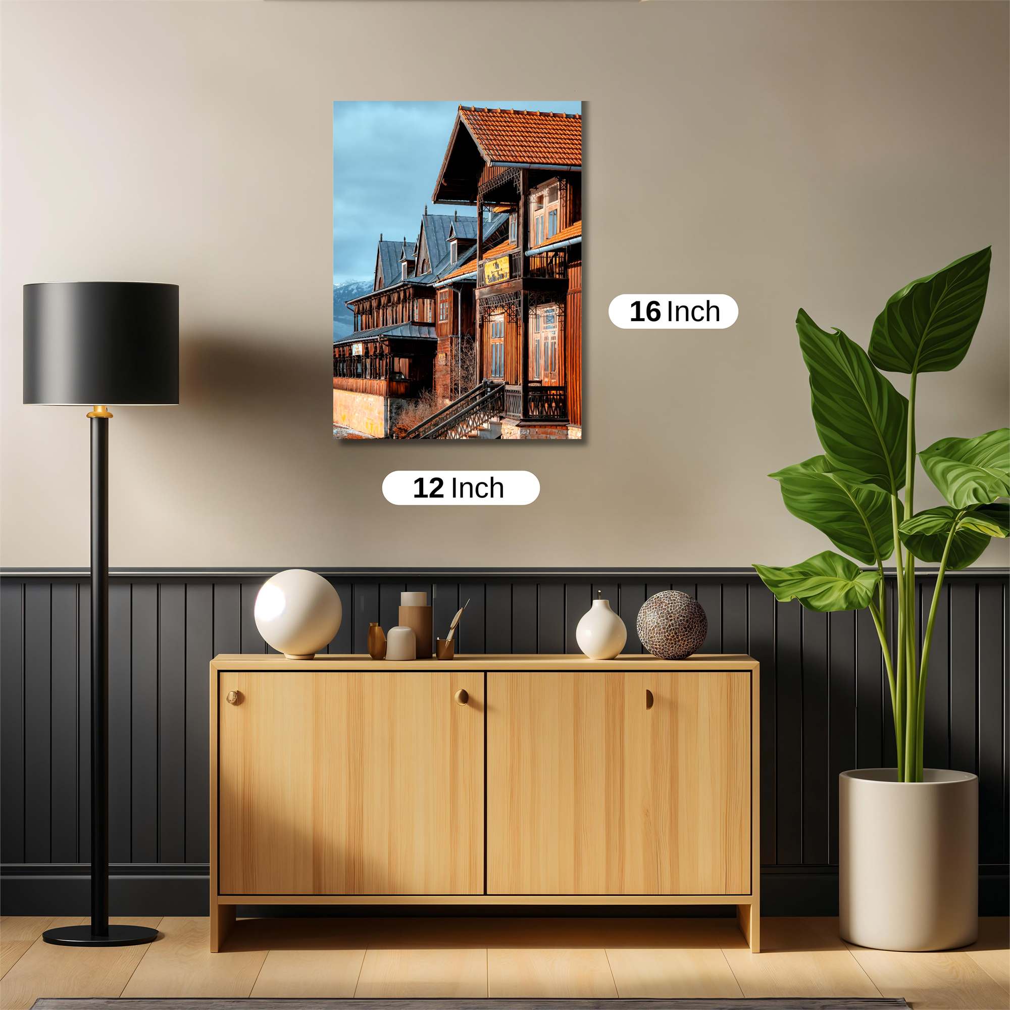 Alpine Tranquility Safe Wall Magnetic / M