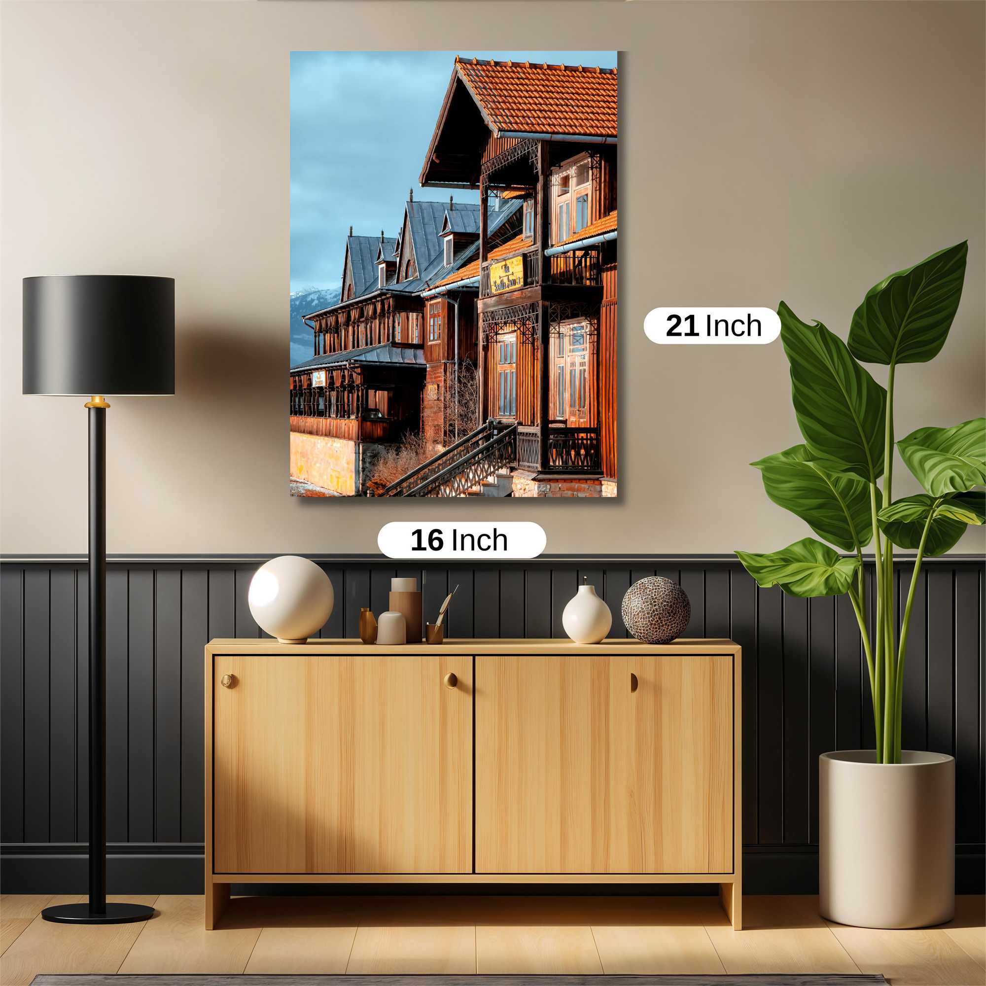 Alpine Tranquility Safe Wall Magnetic / M