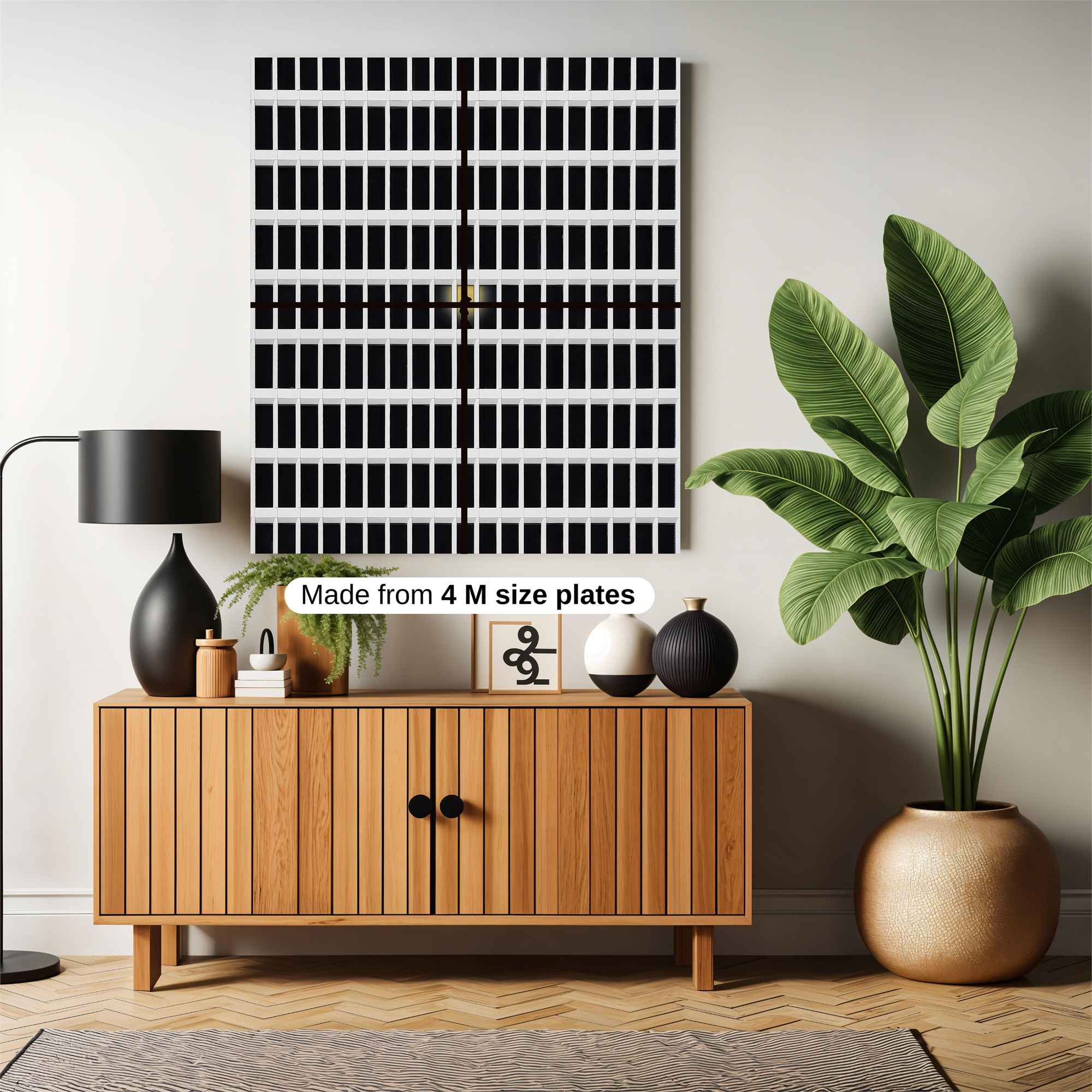 Silhouette Solitude Safe Wall Magnetic / M