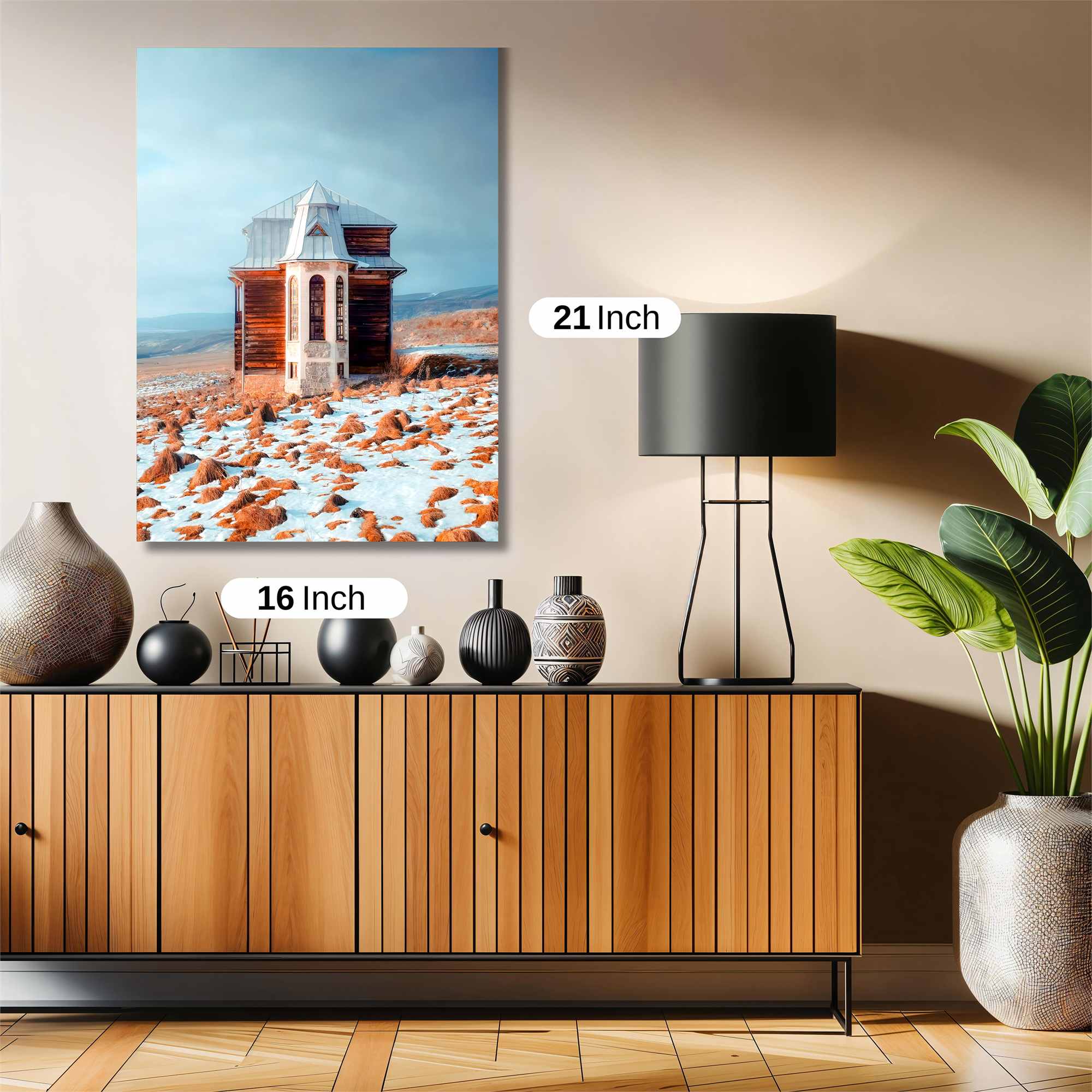 Cabin Solitude Safe Wall Magnetic / M