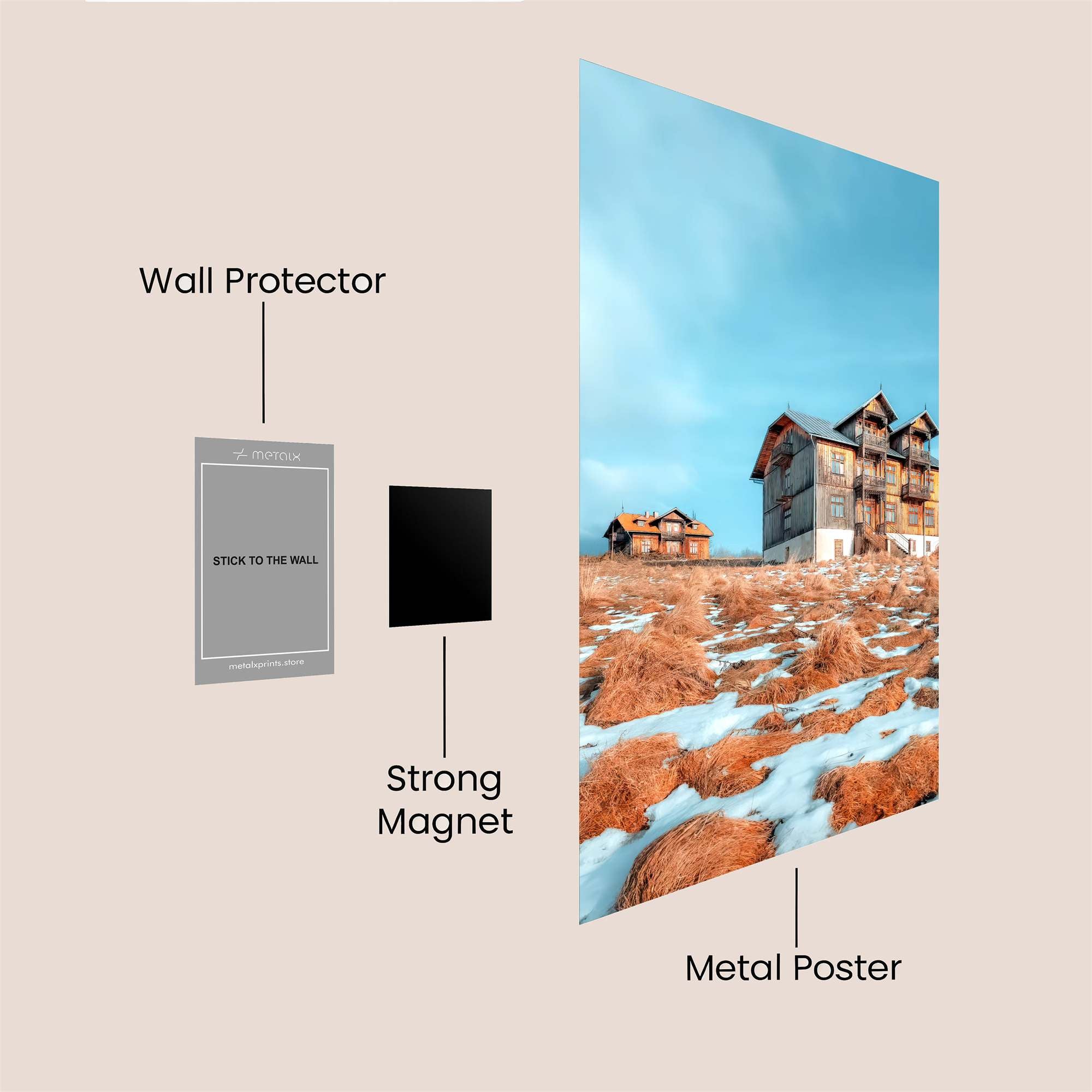 Alpine Serenity Safe Wall Magnetic / M