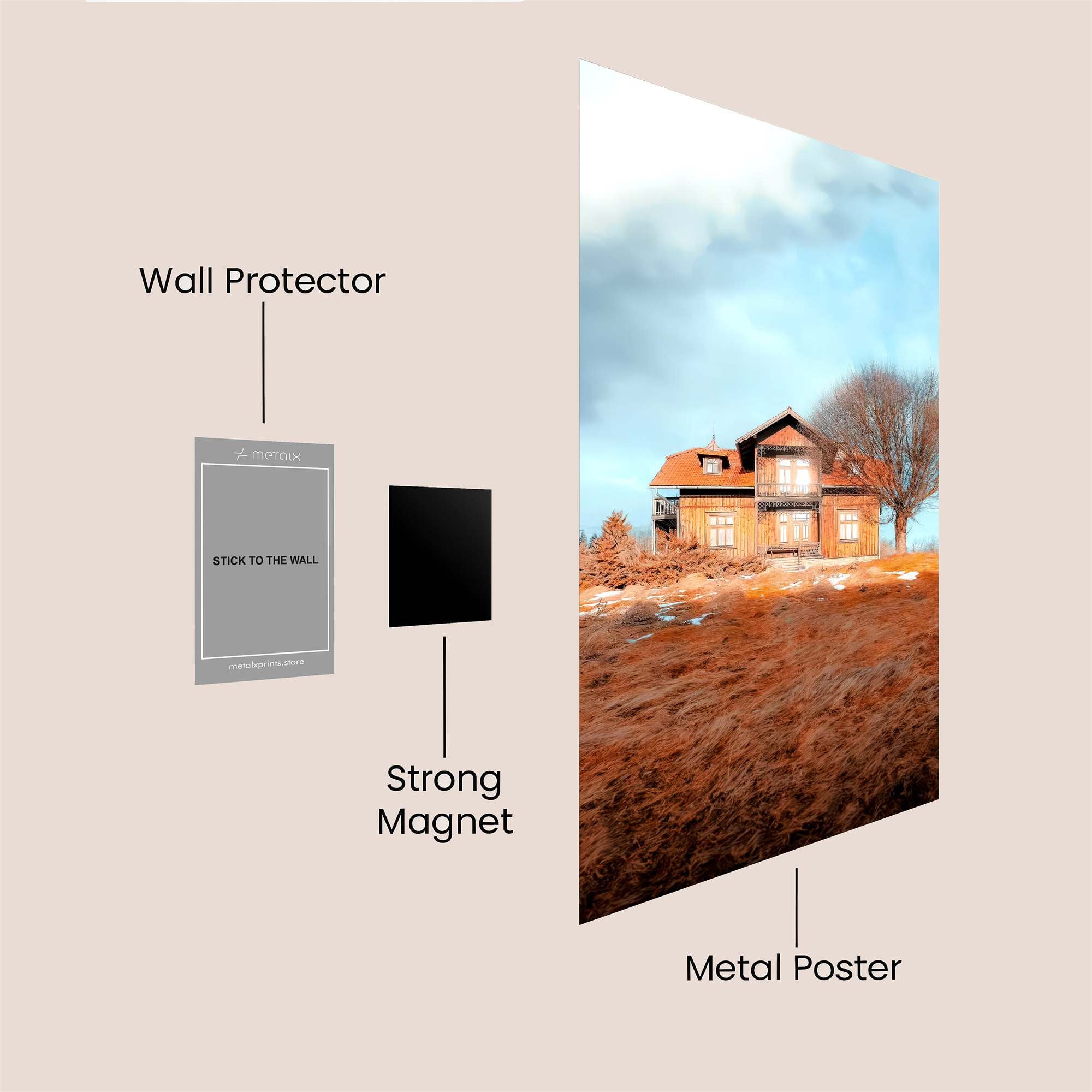 Autumn Serenity Safe Wall Magnetic / M