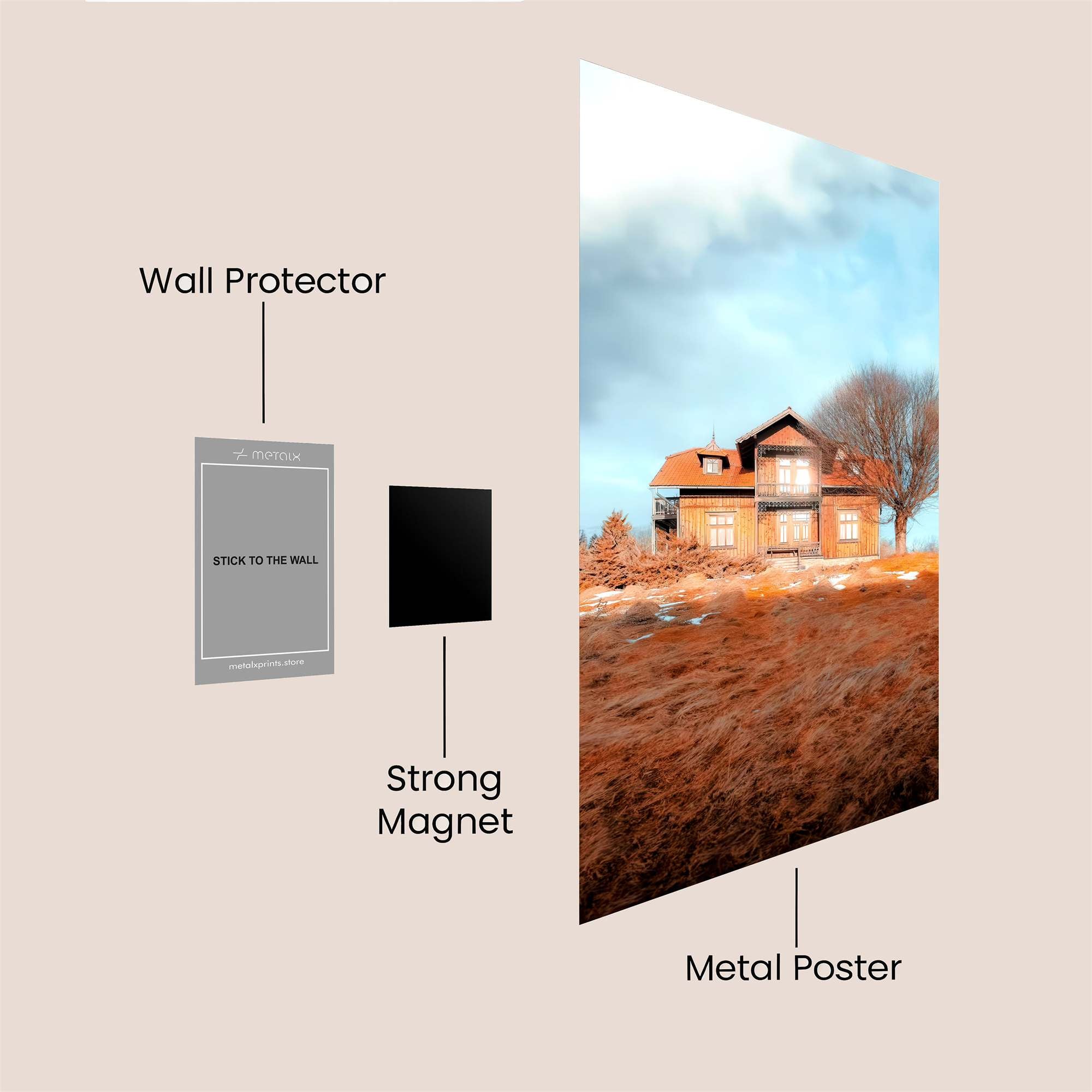 House Tranquil Safe Wall Magnetic / M