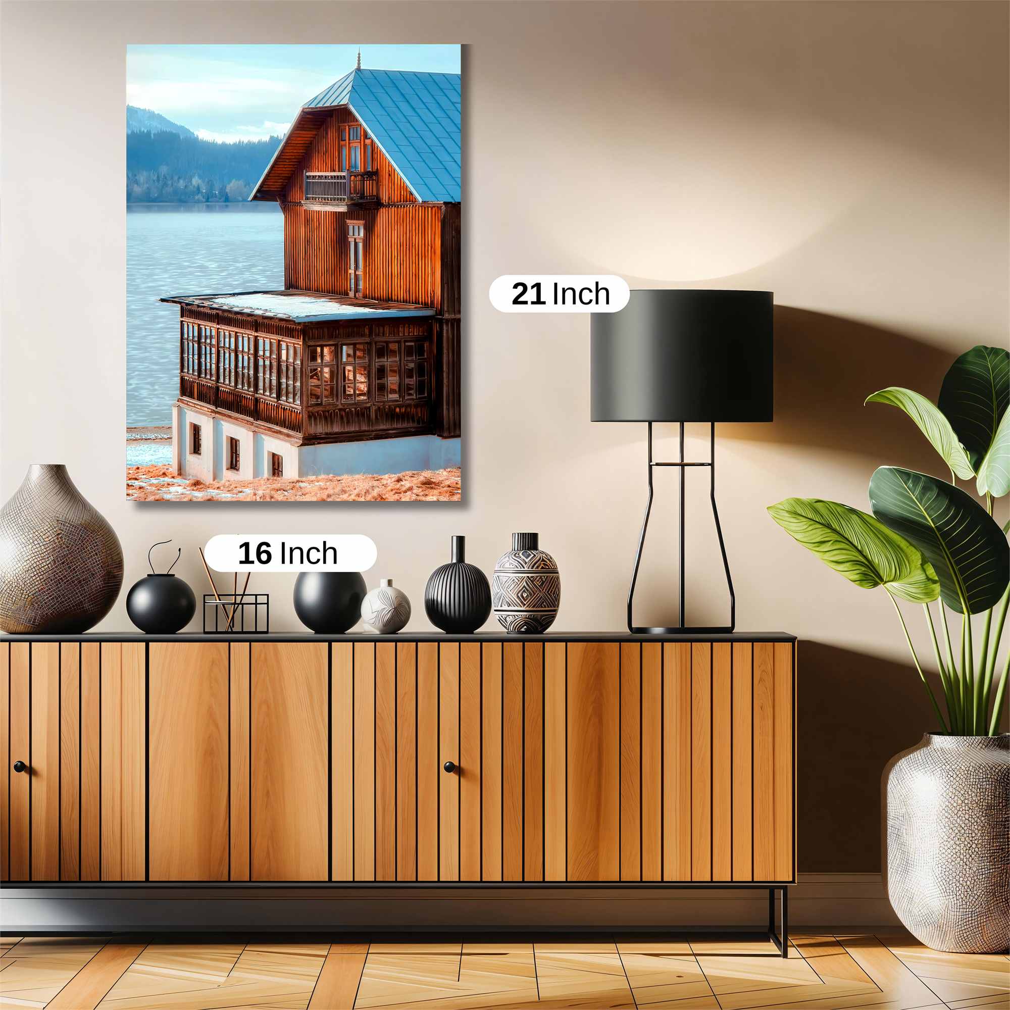 Lakeside Serenity Safe Wall Magnetic / M