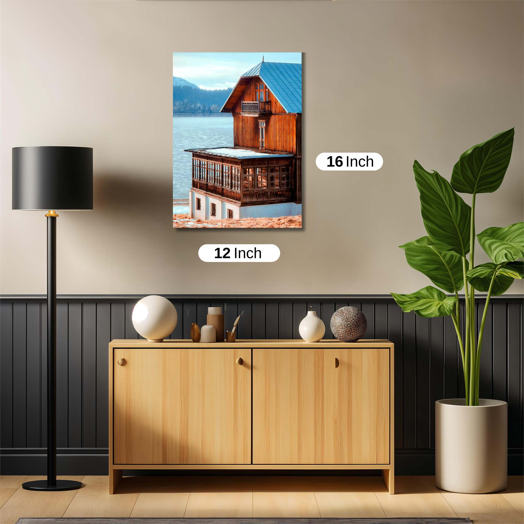 Lakeside Serenity Safe Wall Magnetic / M