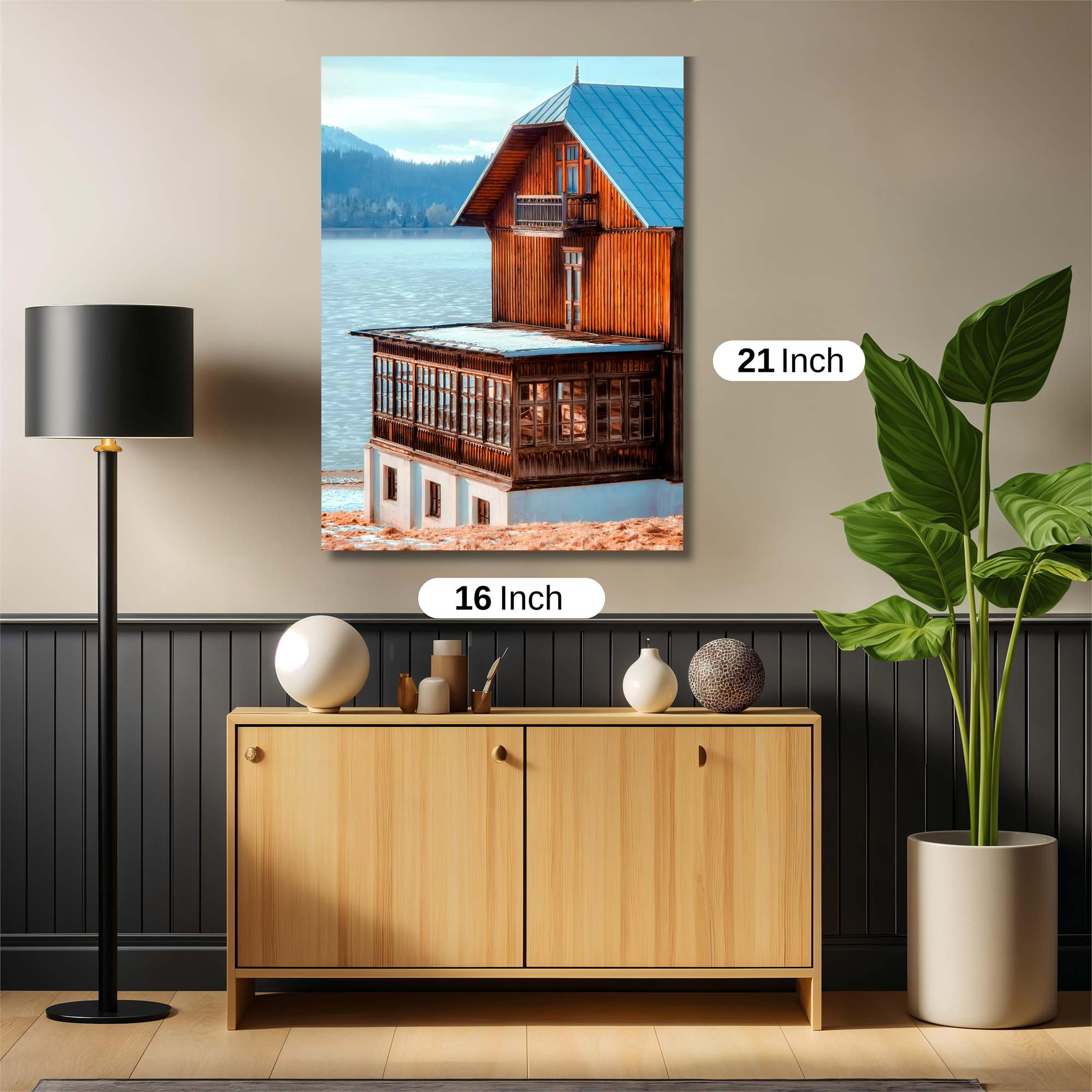 Lakeside Serenity Safe Wall Magnetic / M