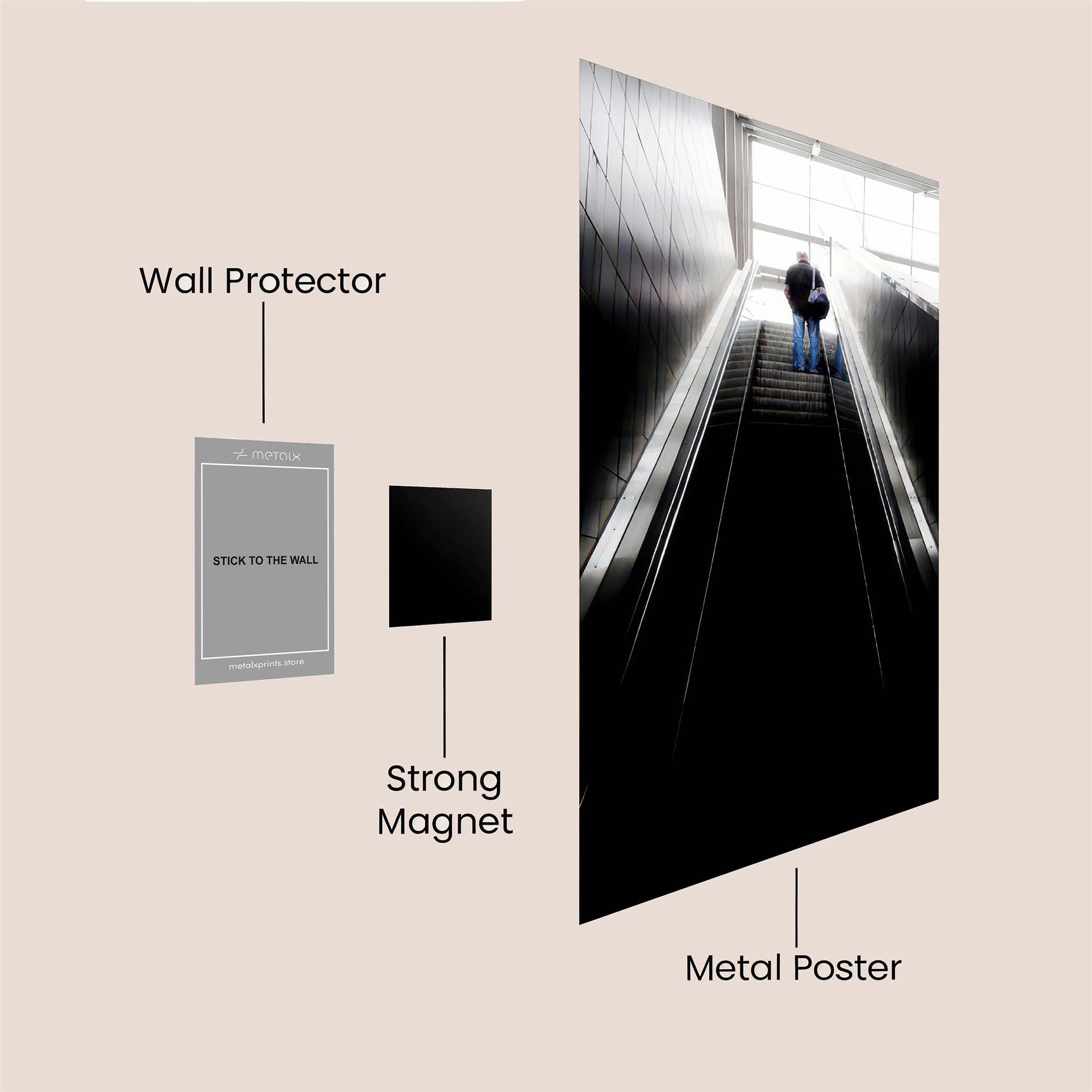 Ascent Enigmatic Safe Wall Magnetic / M