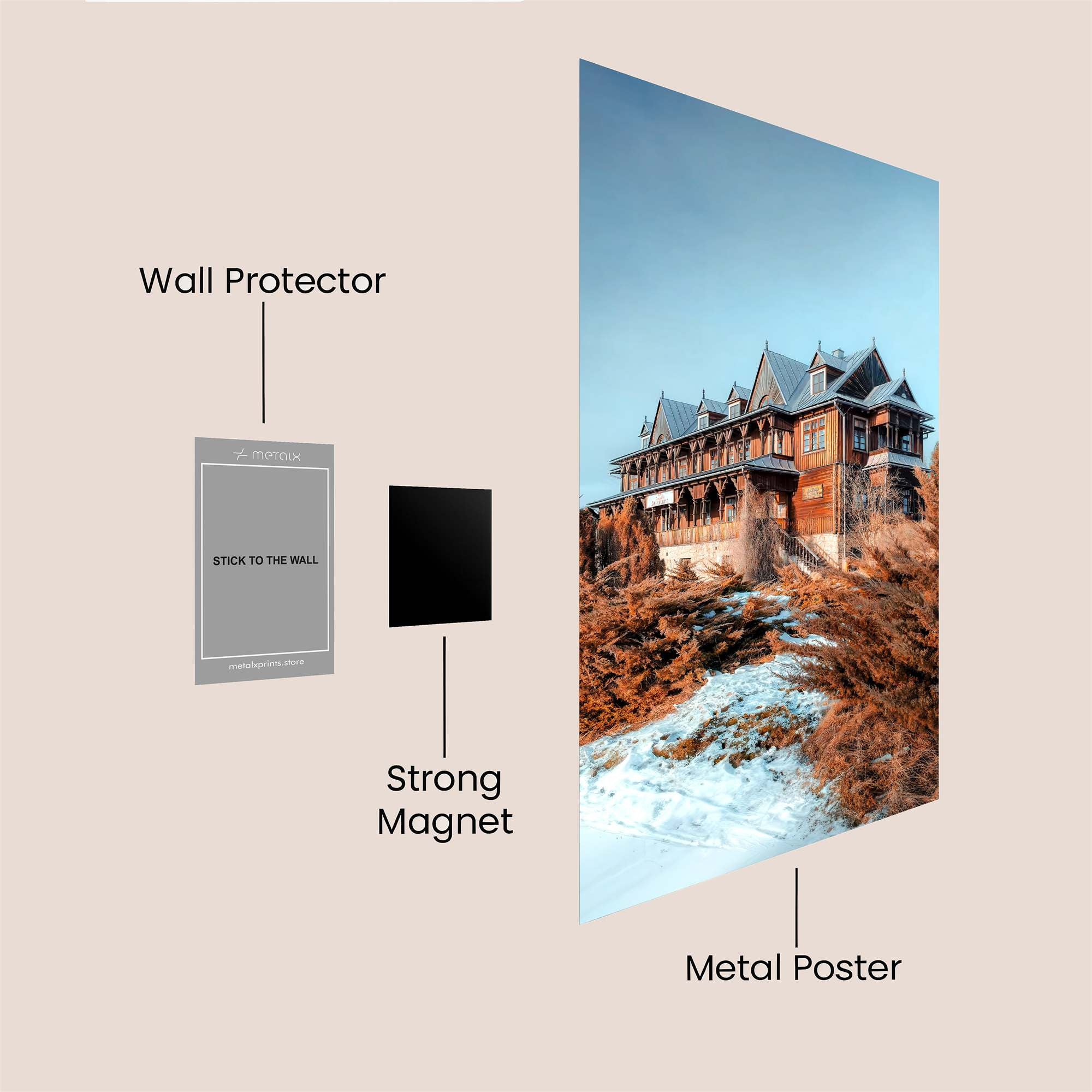 Chalet Serenity Safe Wall Magnetic / M