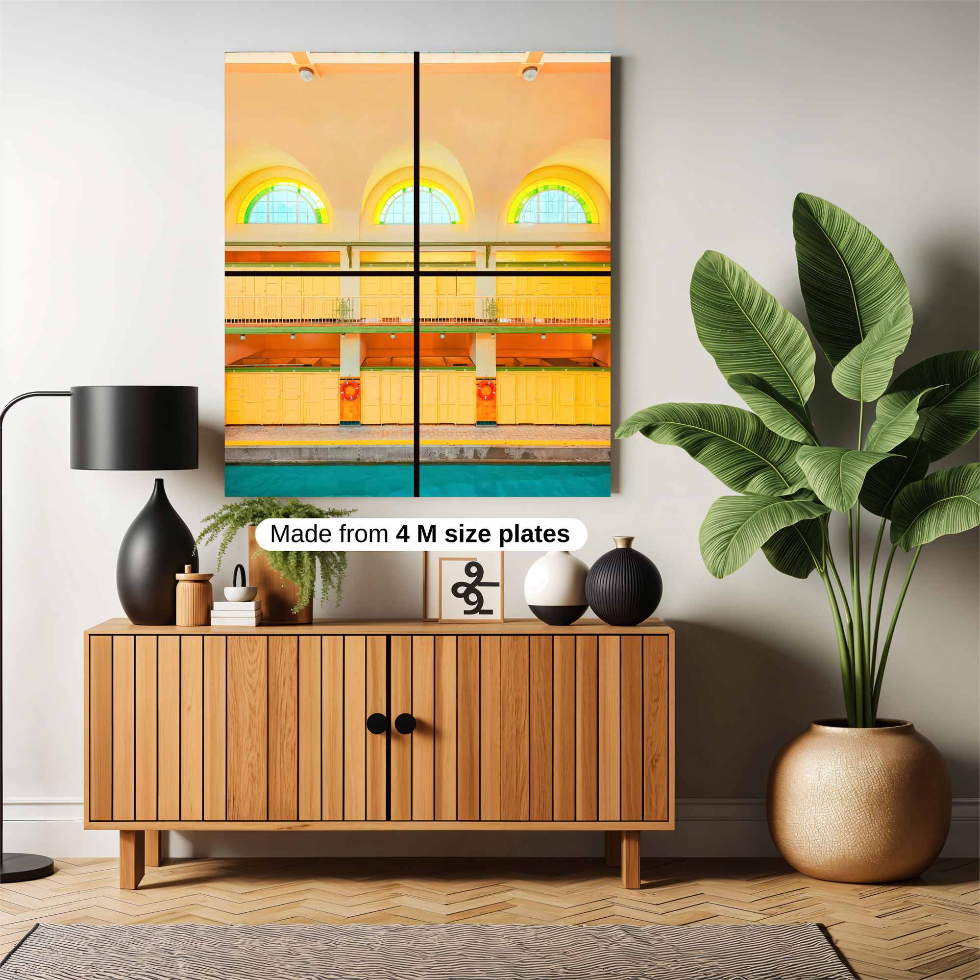 Aquatic Serenity Safe Wall Magnetic / M