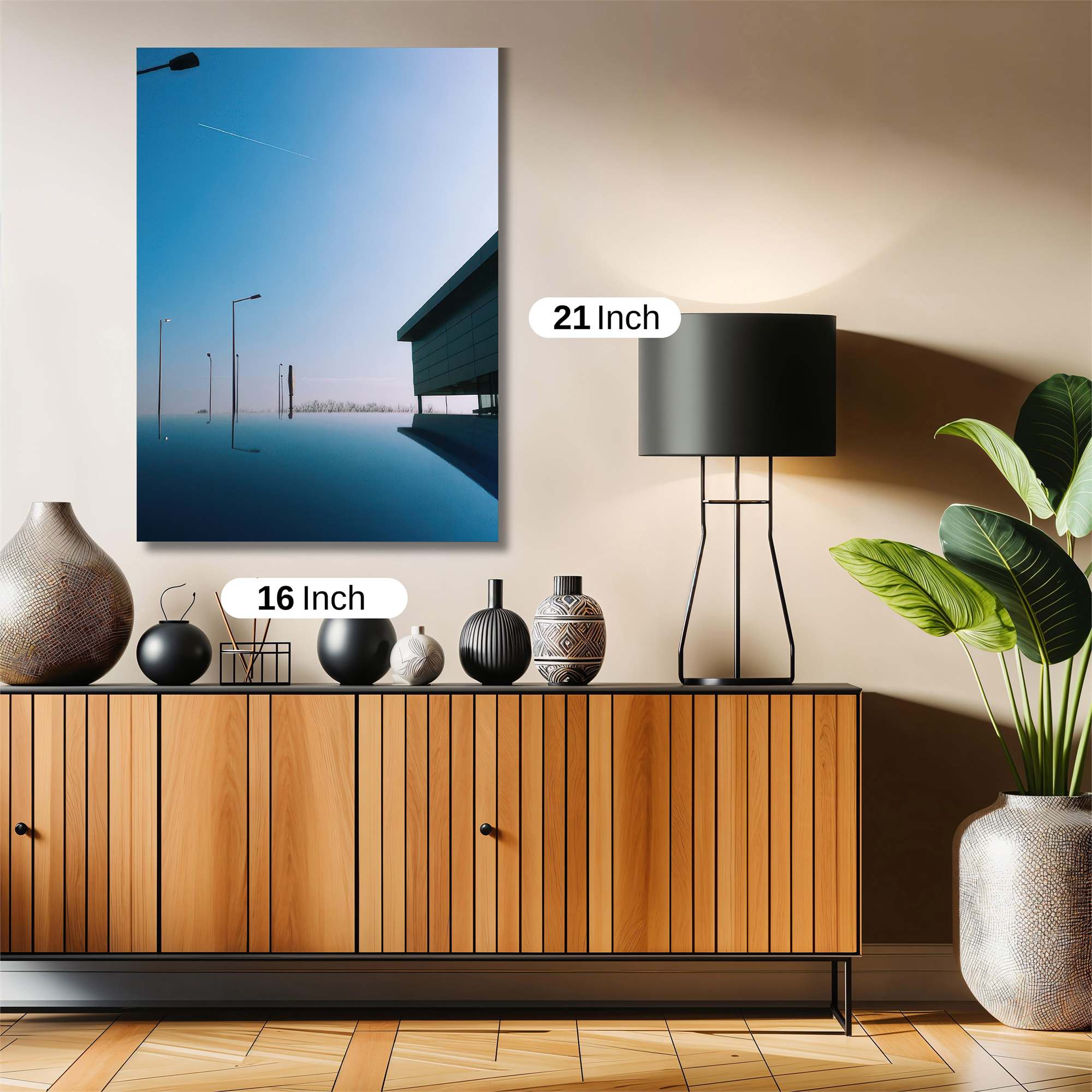 Flooded Serenity Safe Wall Magnetic / M