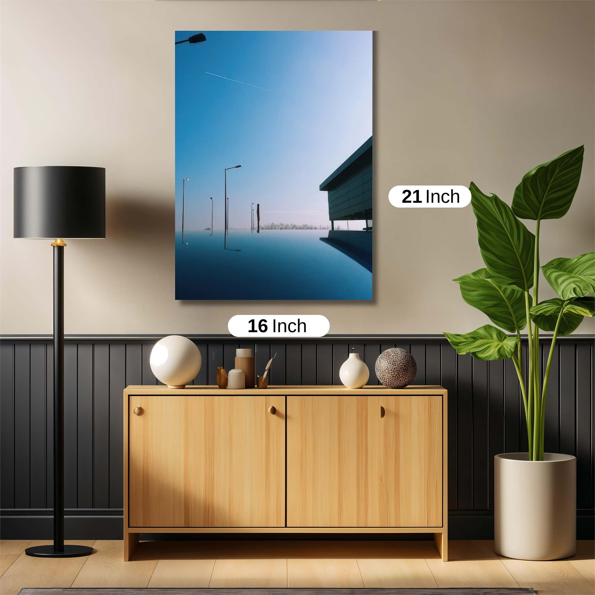 Flooded Serenity Safe Wall Magnetic / M