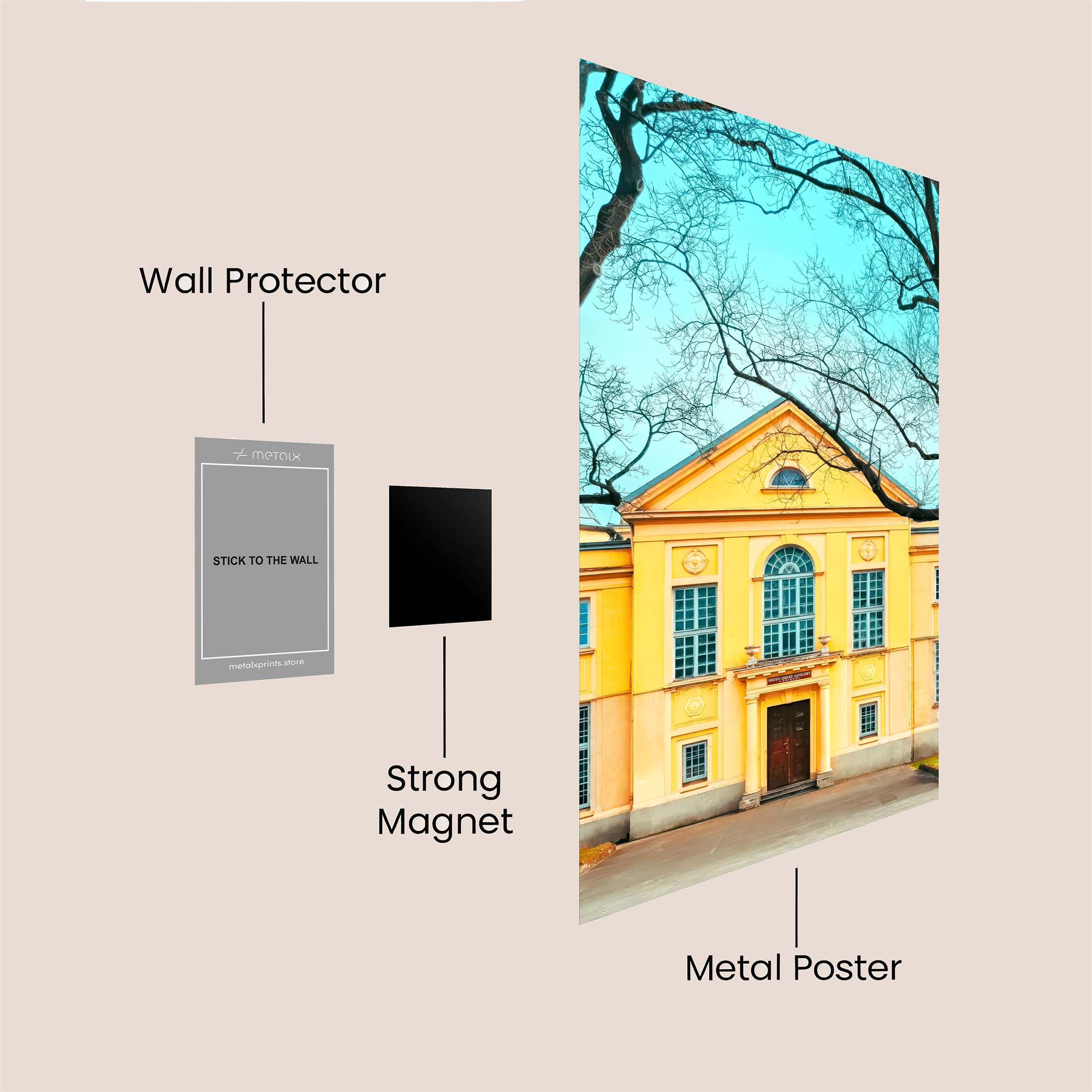 Palace Serenity Safe Wall Magnetic / M