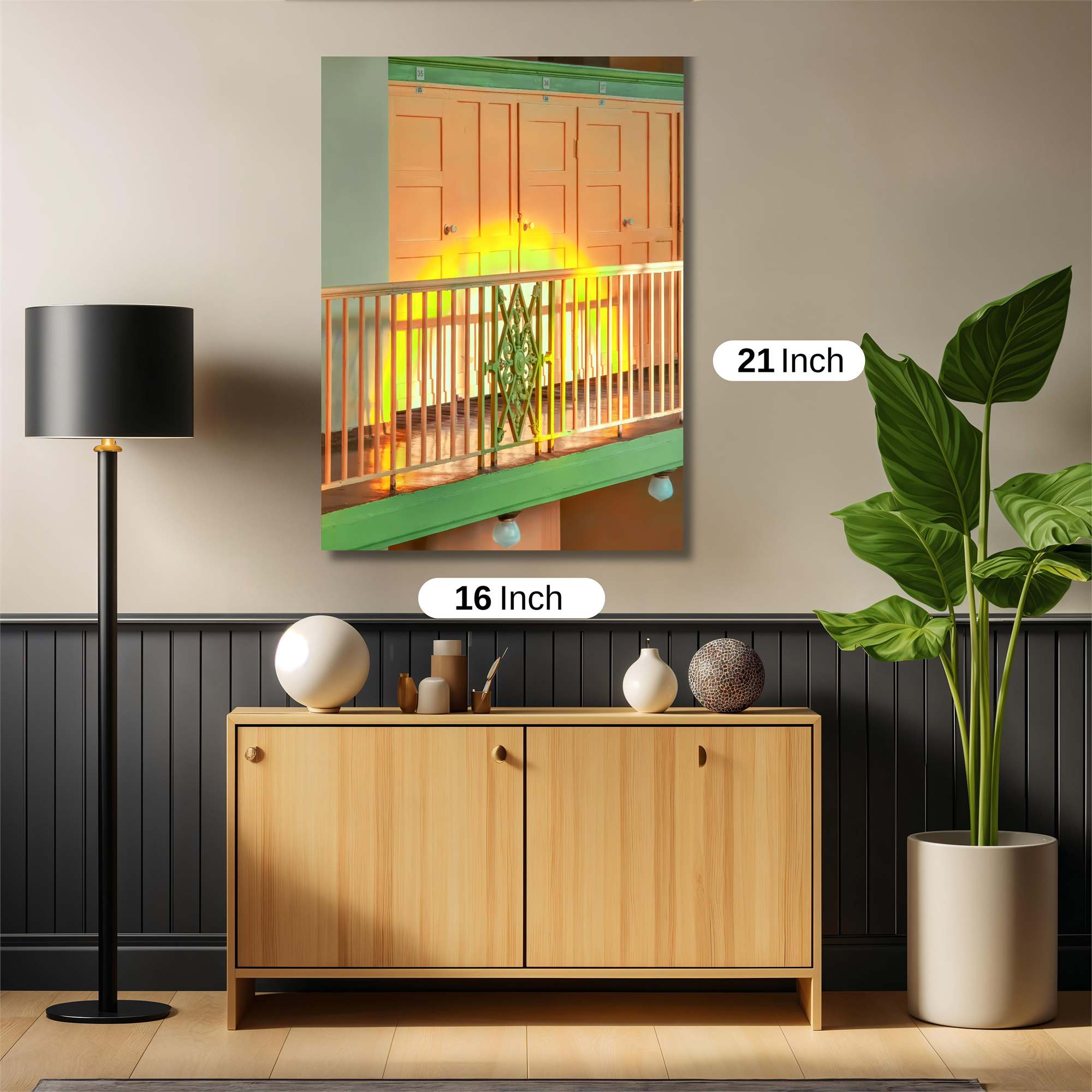 Sunrise Serenity Safe Wall Magnetic / M