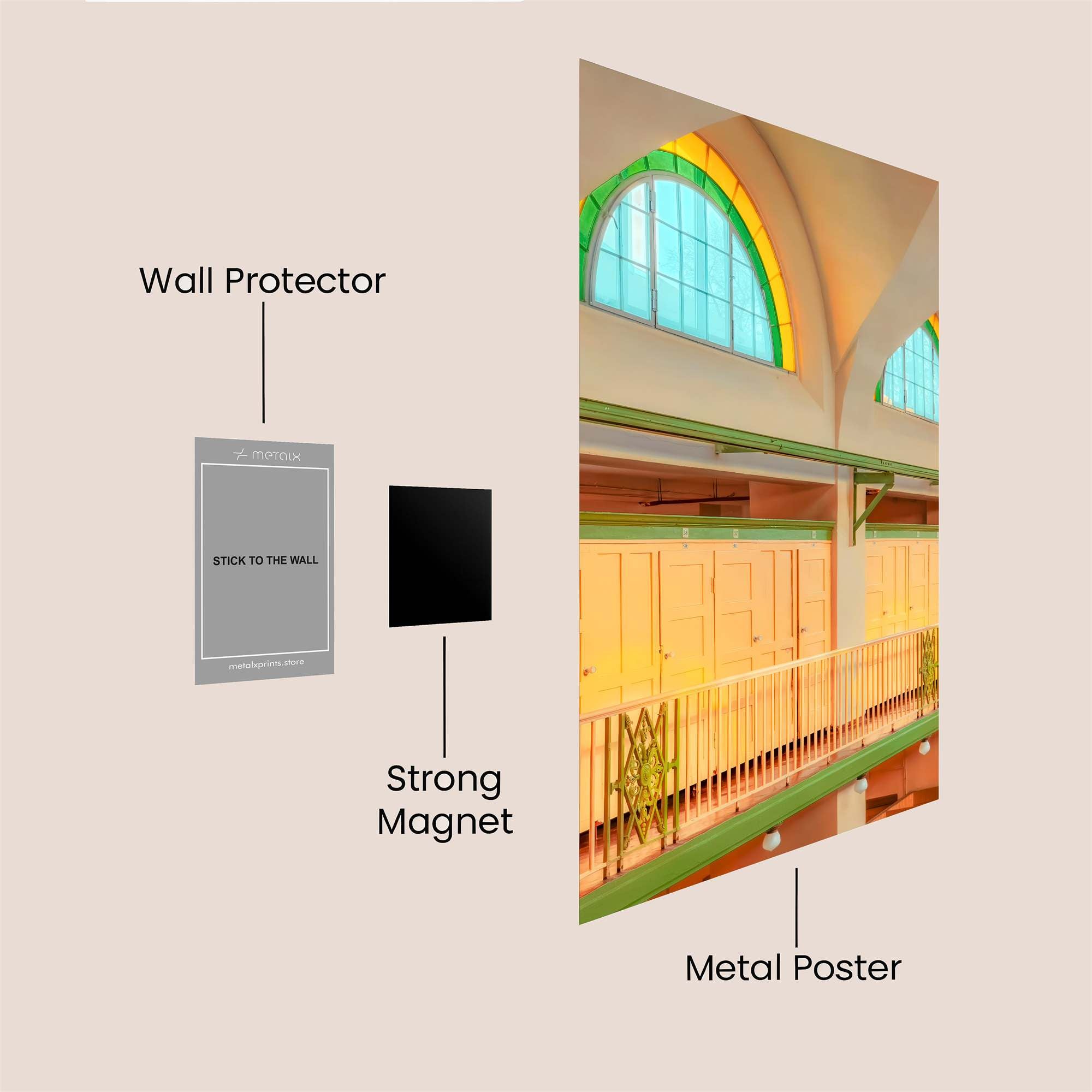Arcade Serenity Safe Wall Magnetic / M