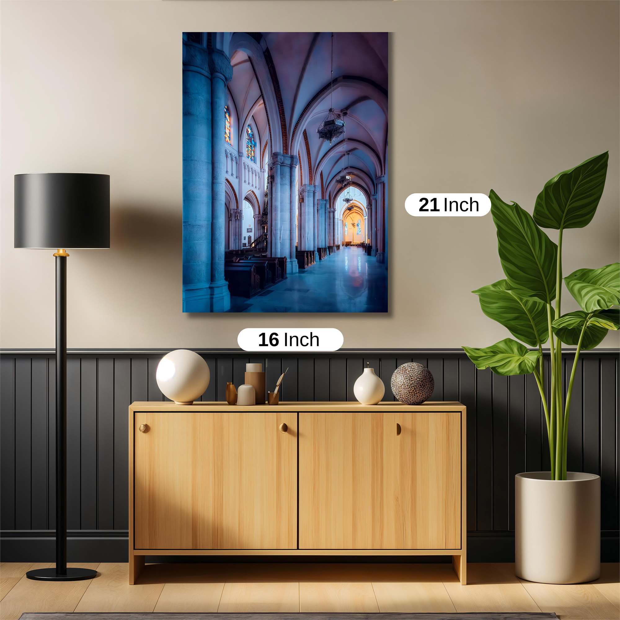 Cathedral Serenity Safe Wall Magnetic / M