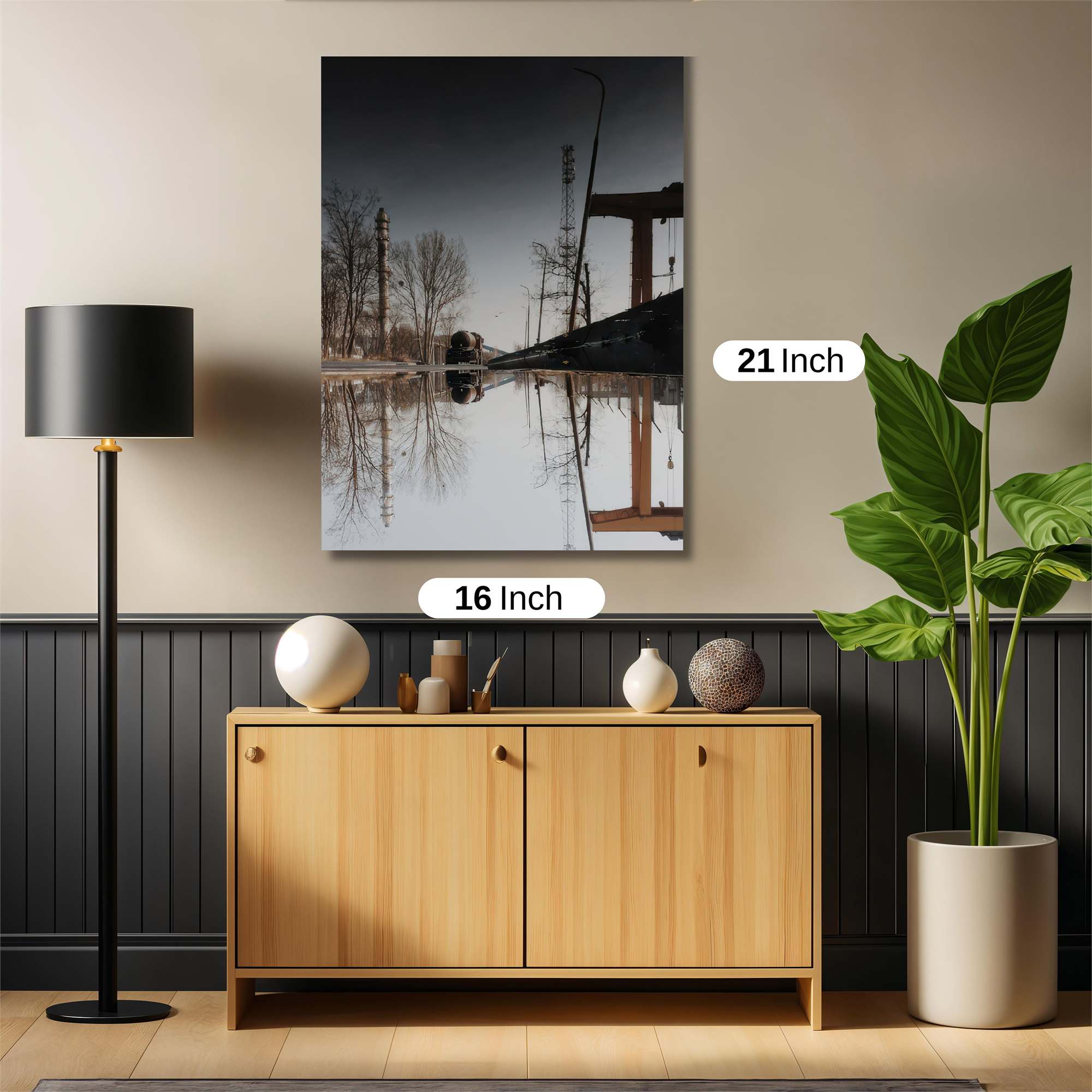Mirror Melancholy Safe Wall Magnetic / M