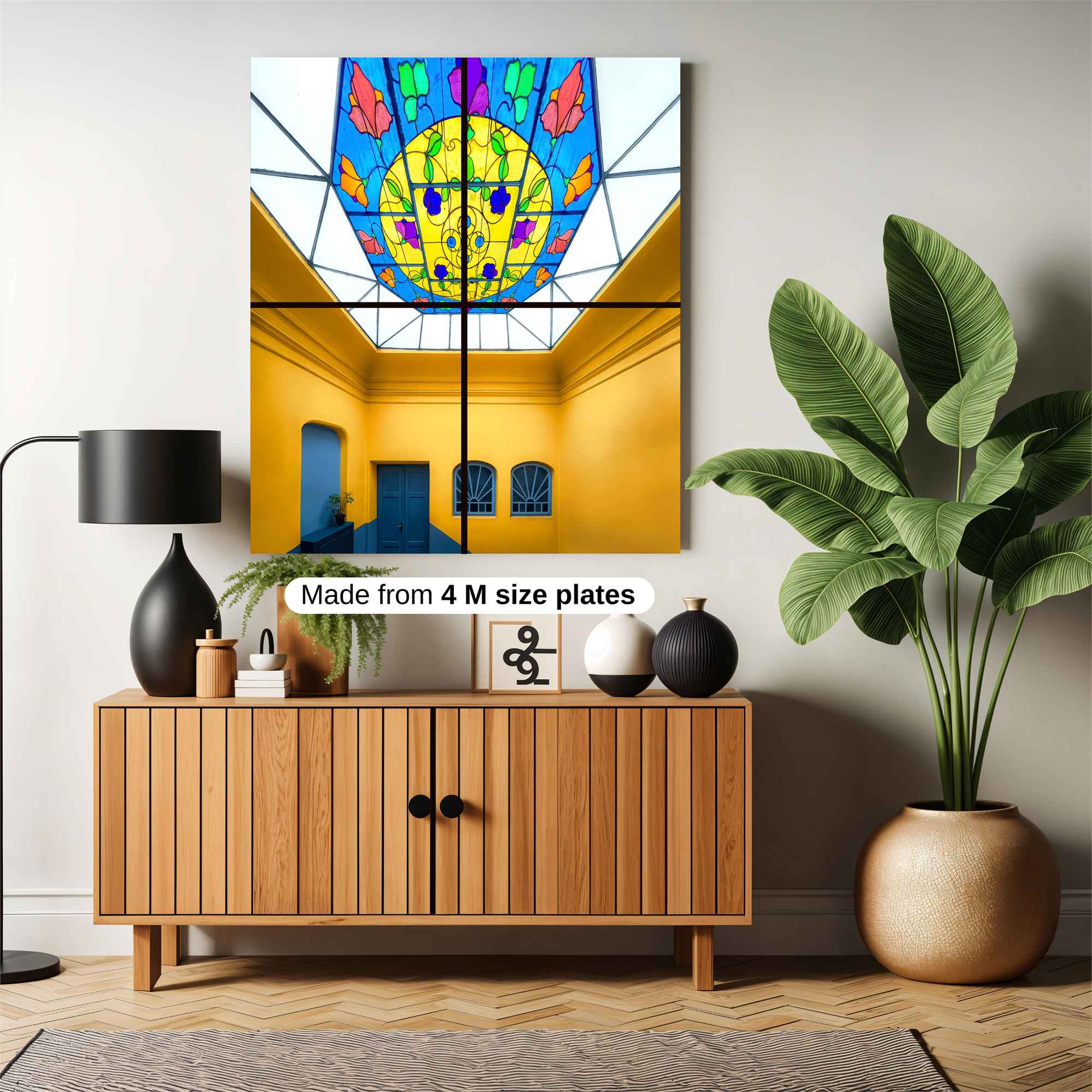 Stained Serenity Safe Wall Magnetic / M