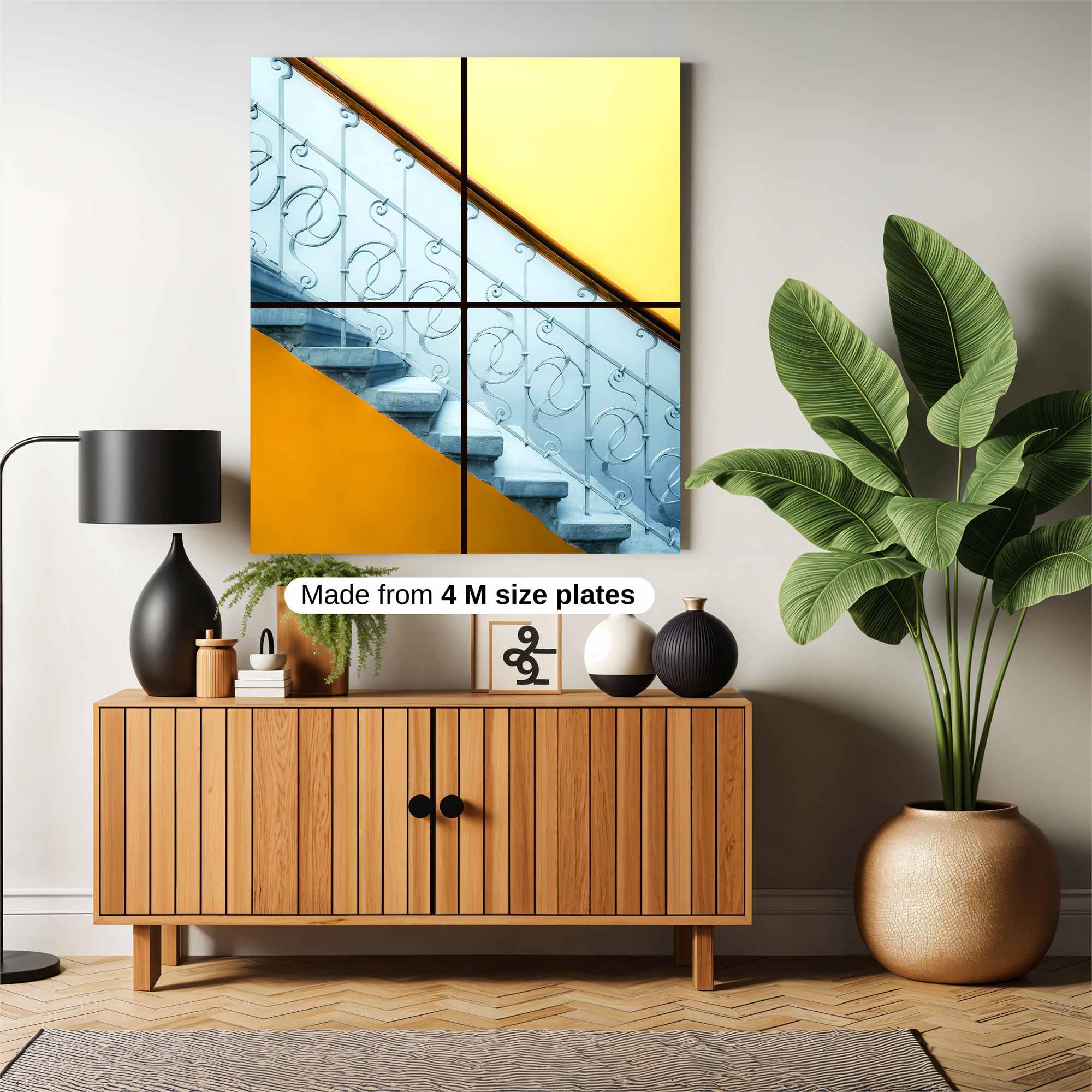 Stairway Whimsy Safe Wall Magnetic / M