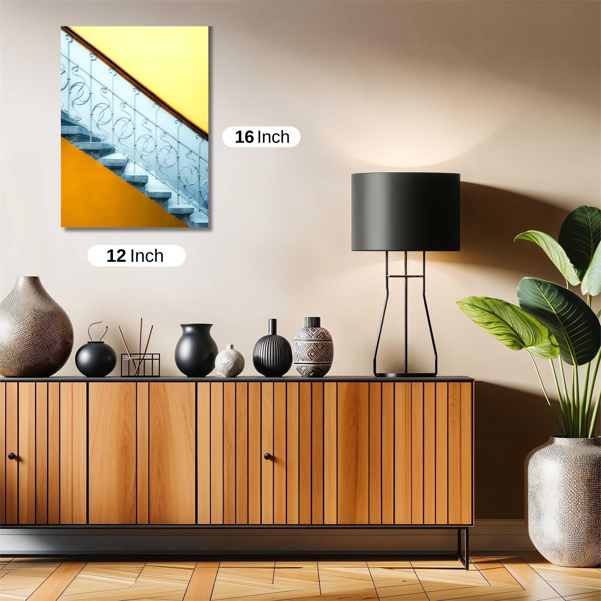 Stairway Whimsy Safe Wall Magnetic / M