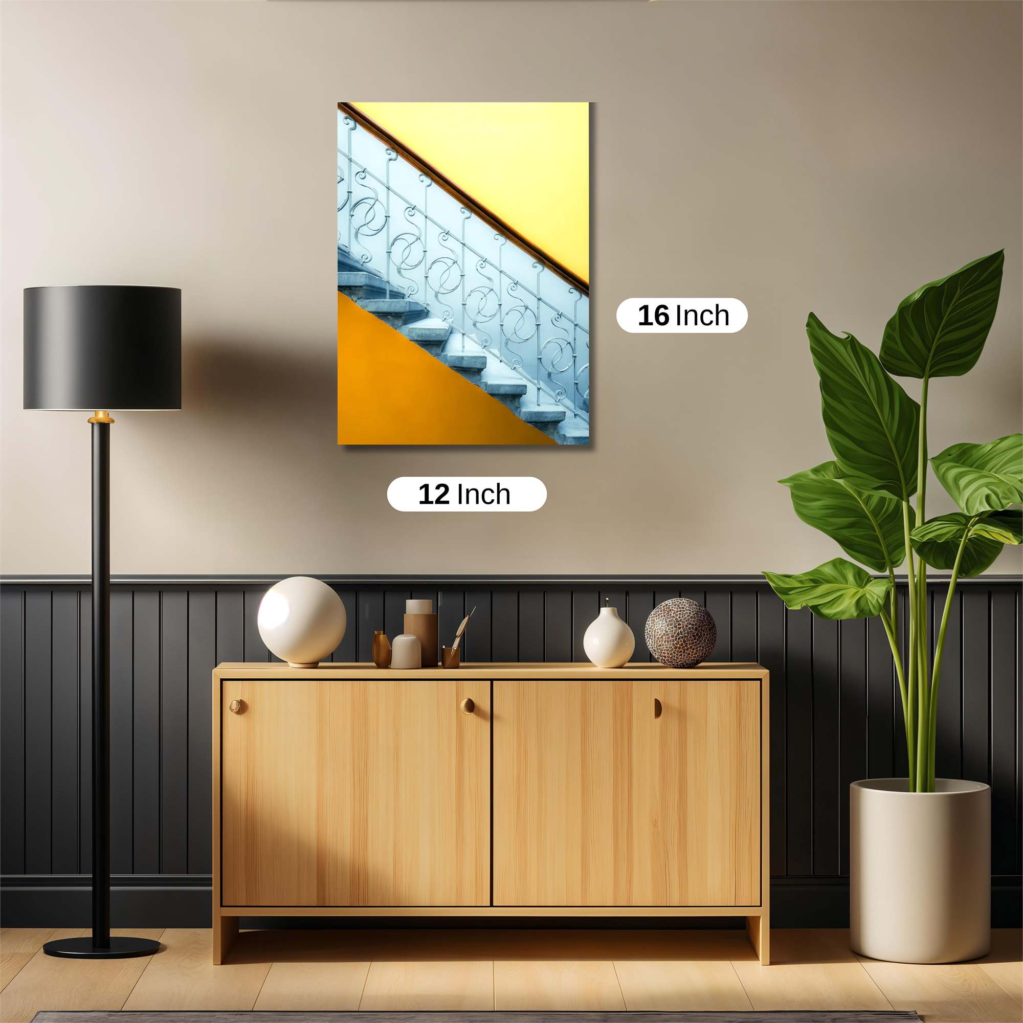 Stairway Whimsy Safe Wall Magnetic / M
