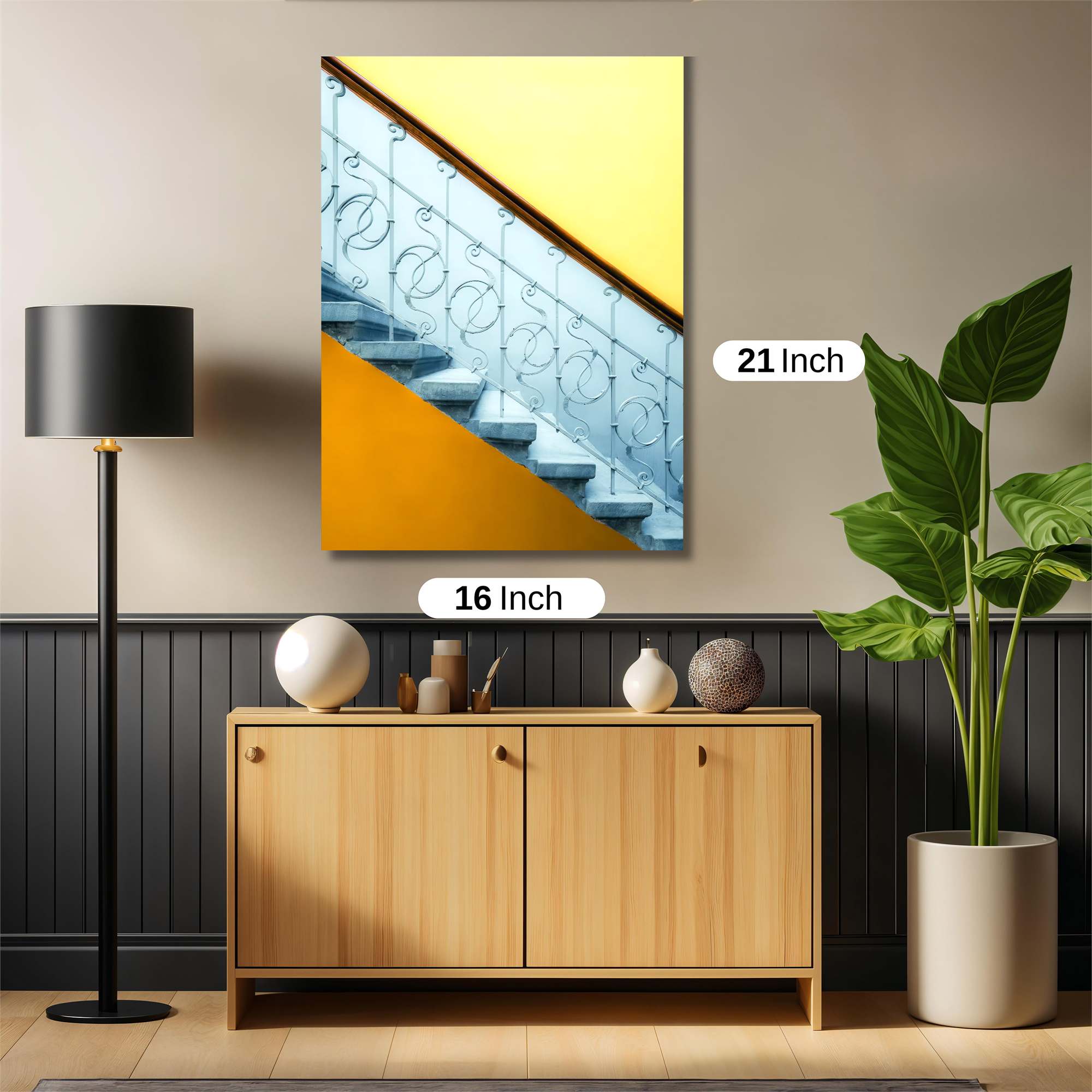 Stairway Whimsy Safe Wall Magnetic / M