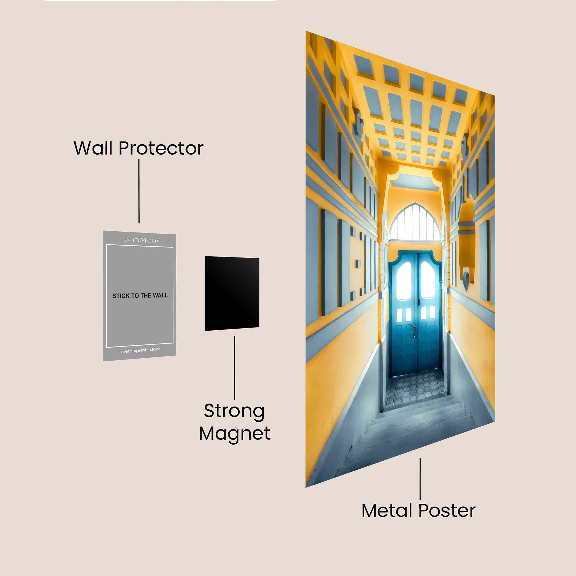 Passage Serene Safe Wall Magnetic / M