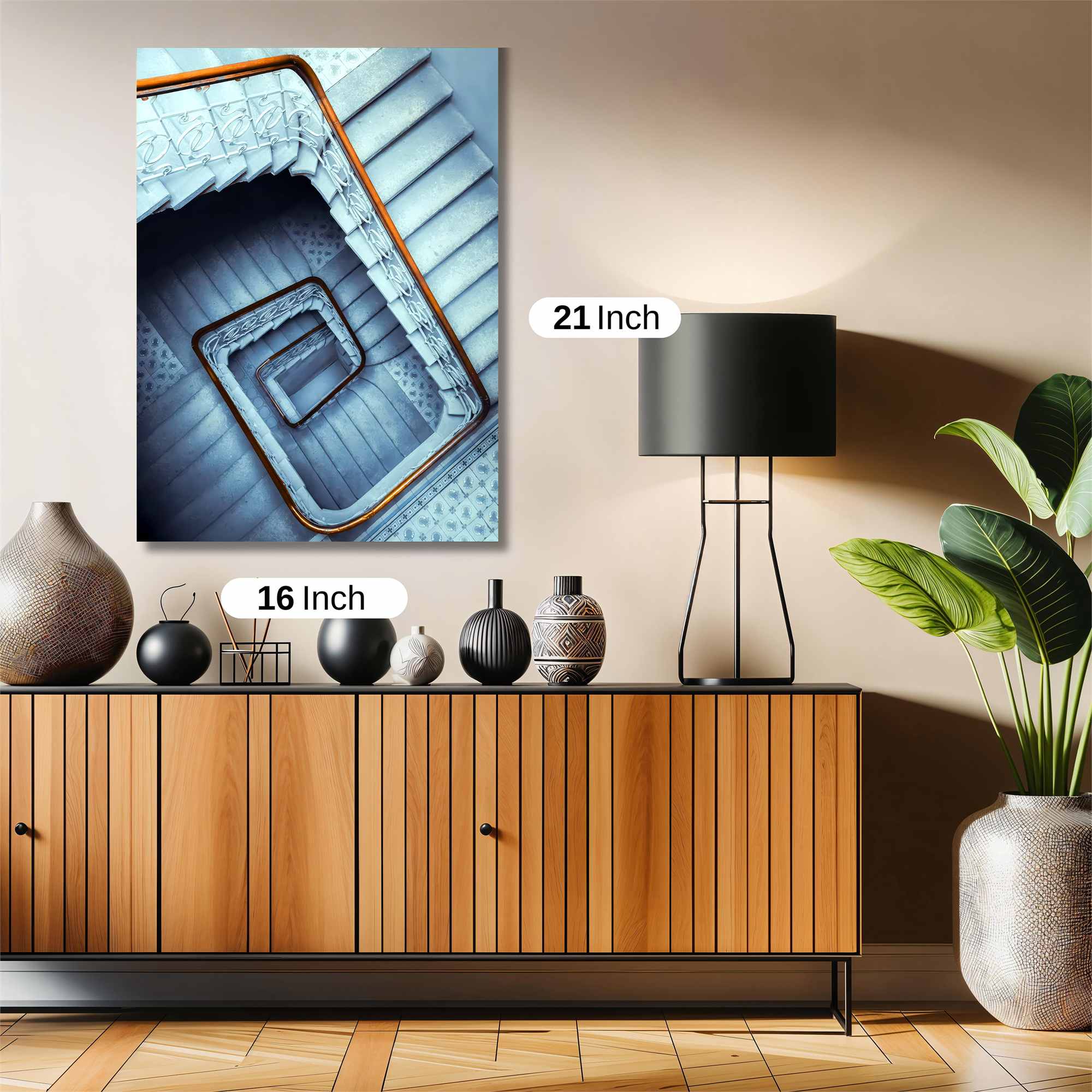 Spiral Serenity Safe Wall Magnetic / M