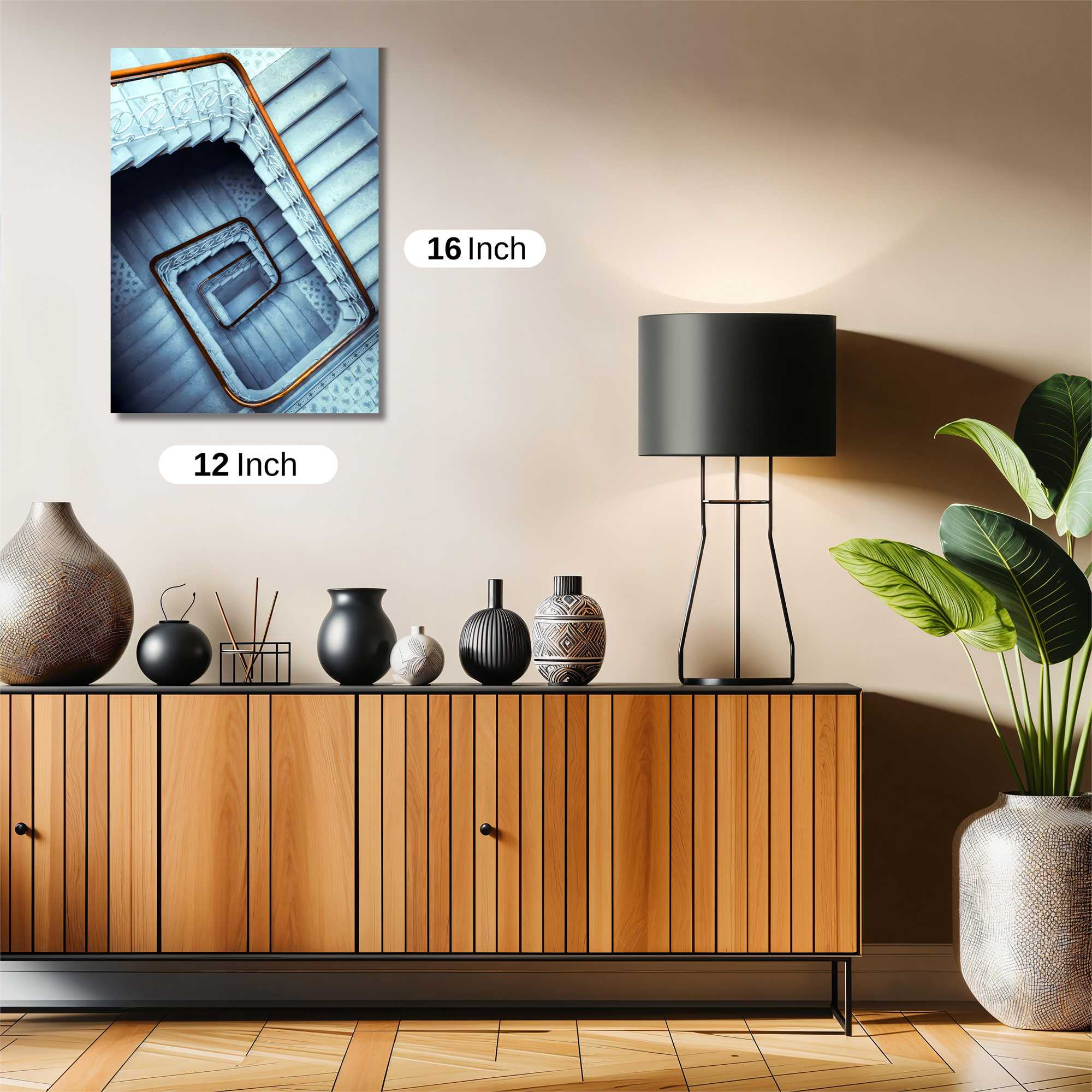 Spiral Serenity Safe Wall Magnetic / M