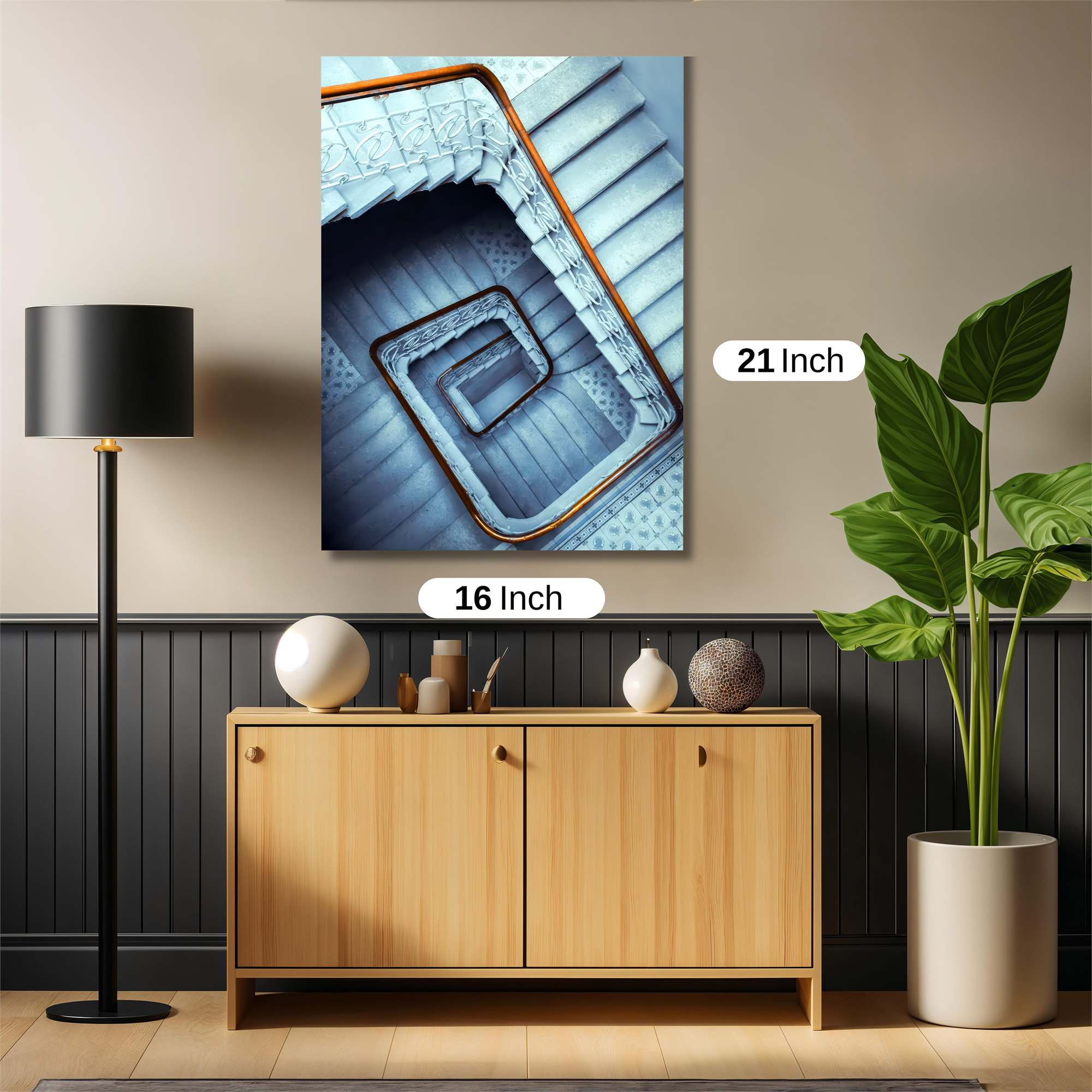 Spiral Serenity Safe Wall Magnetic / M