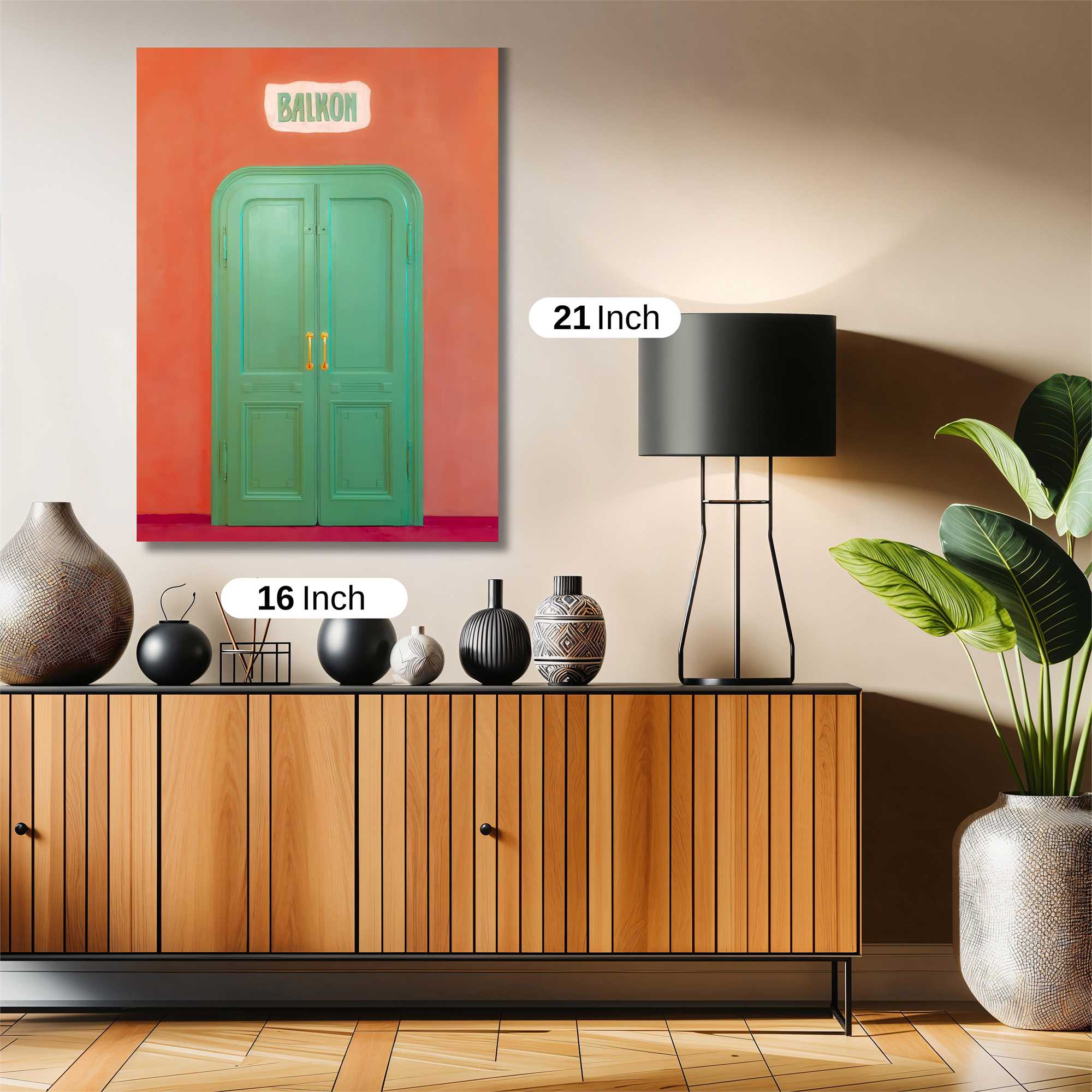 Balcony Whimsy Safe Wall Magnetic / M