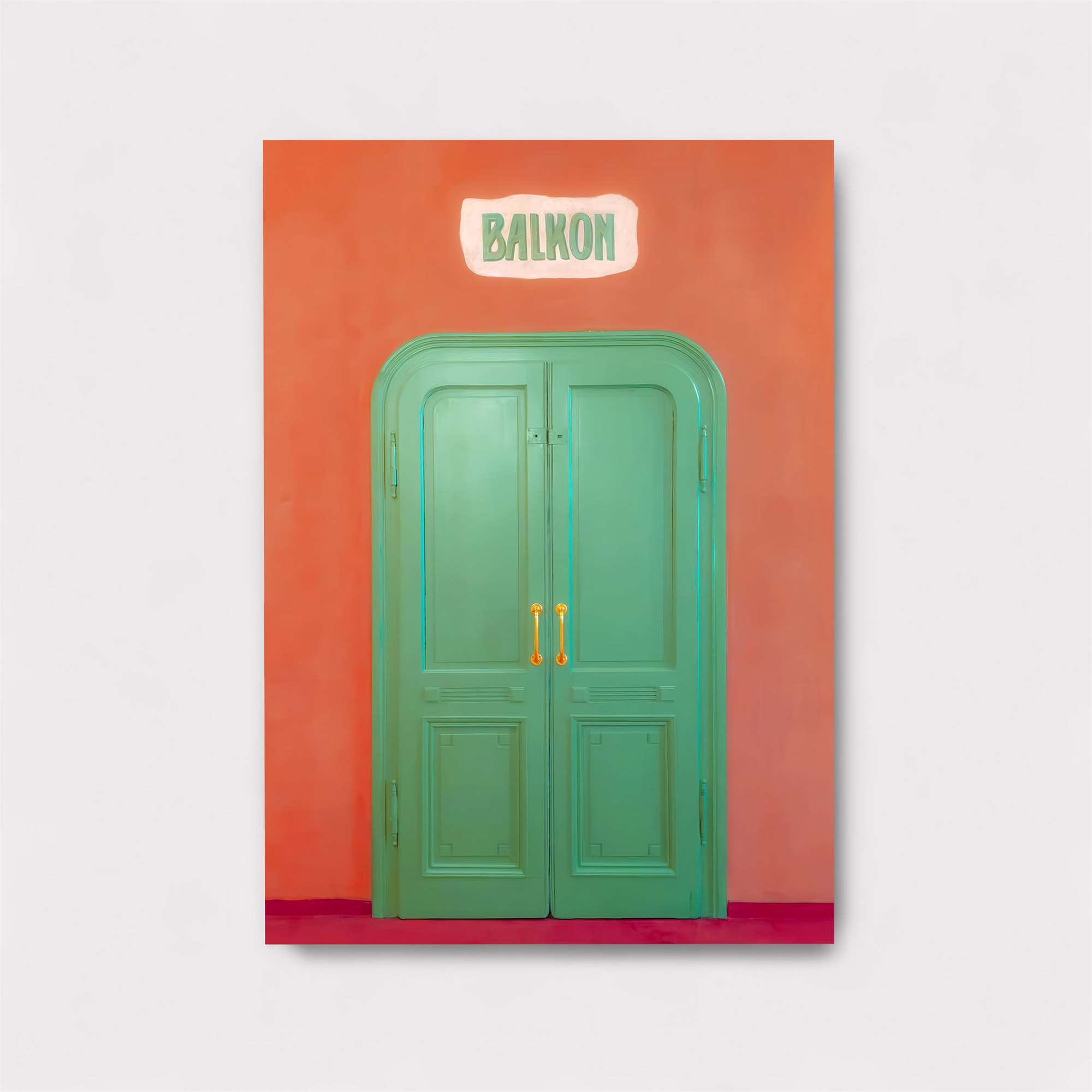 Balcony Whimsy Safe Wall Magnetic / M