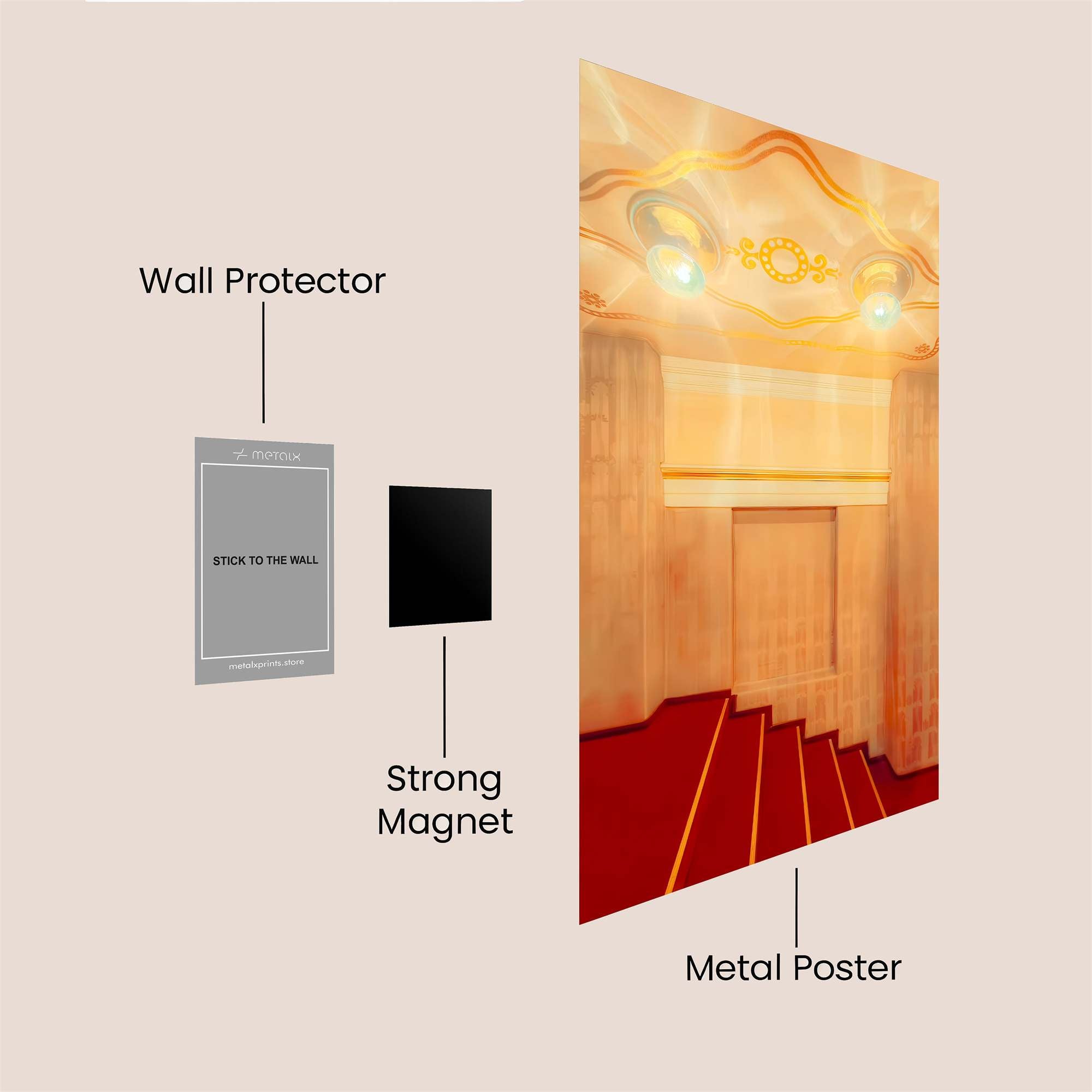Palace Radiance Safe Wall Magnetic / M