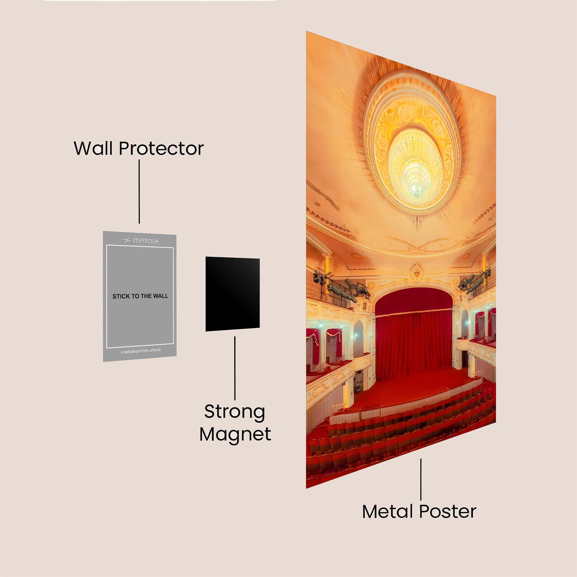 Theater Enchantment Safe Wall Magnetic / M