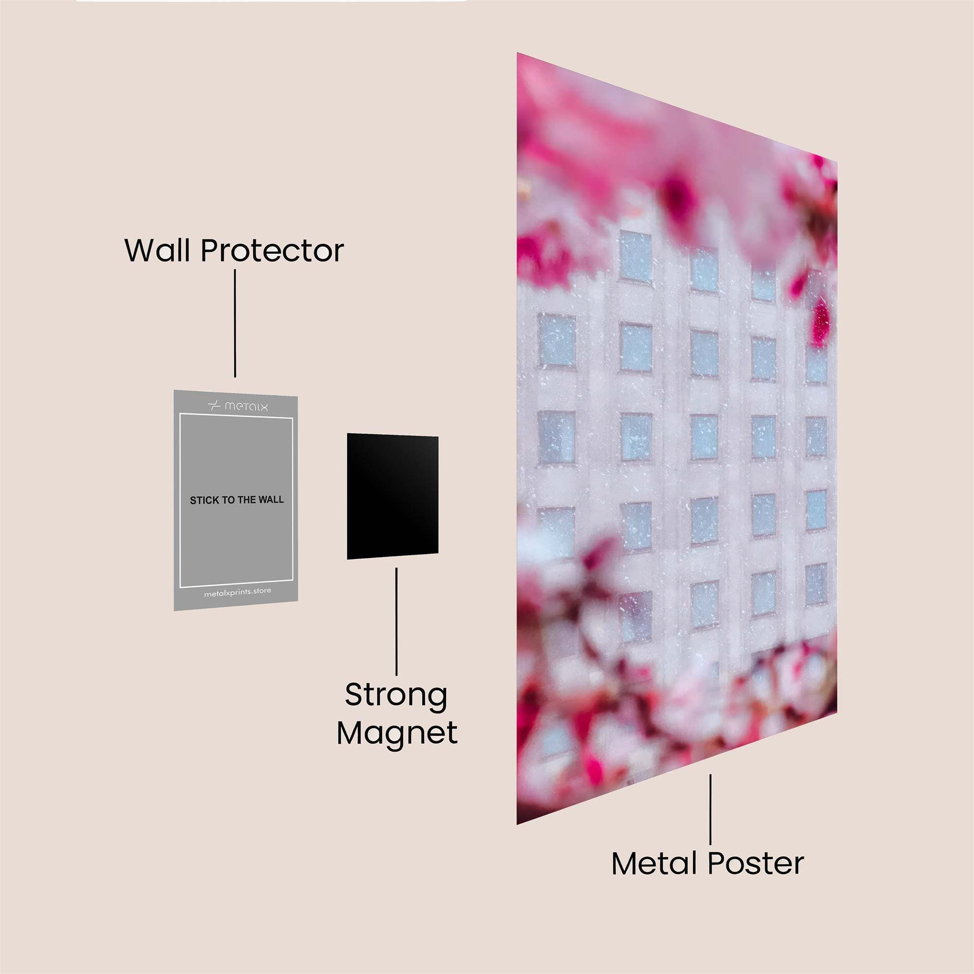 HypoVereinsbank Serene Safe Wall Magnetic / M