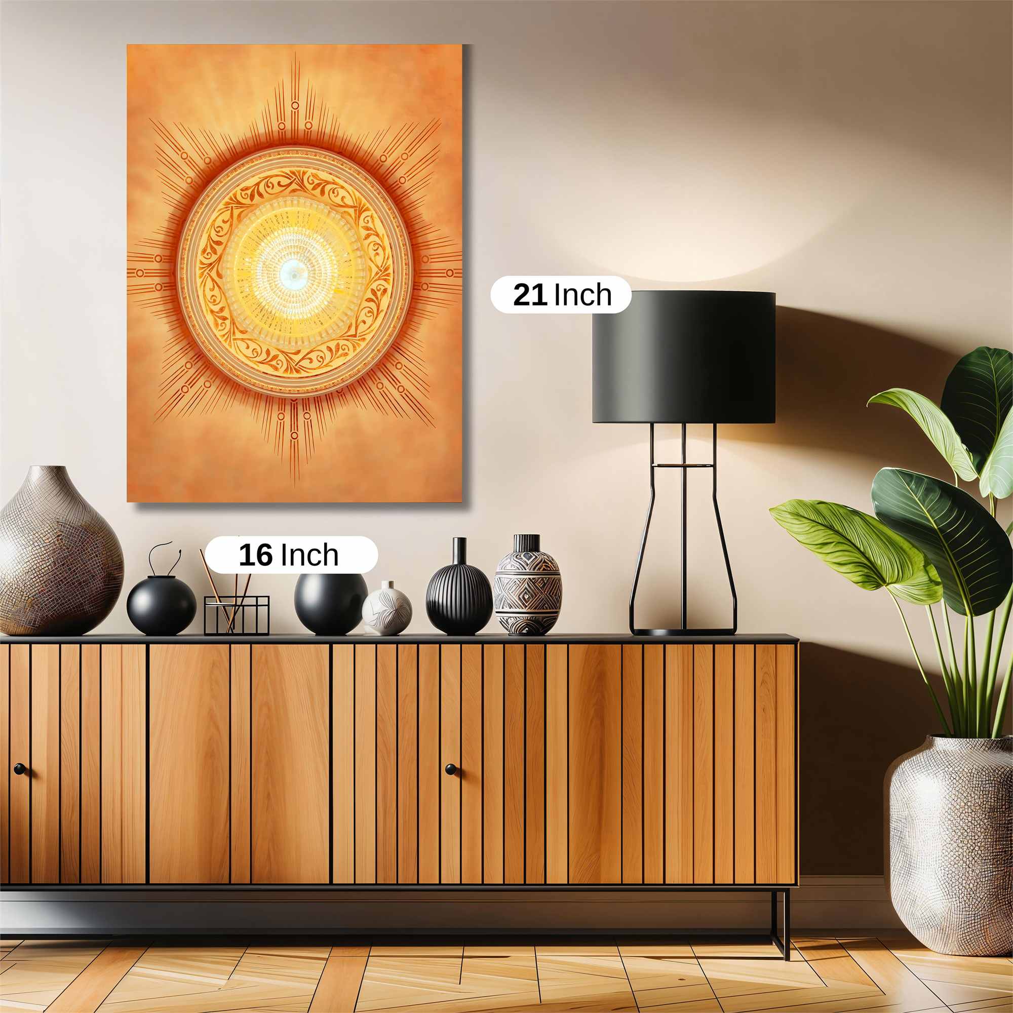 Sunrise Serenity Safe Wall Magnetic / M