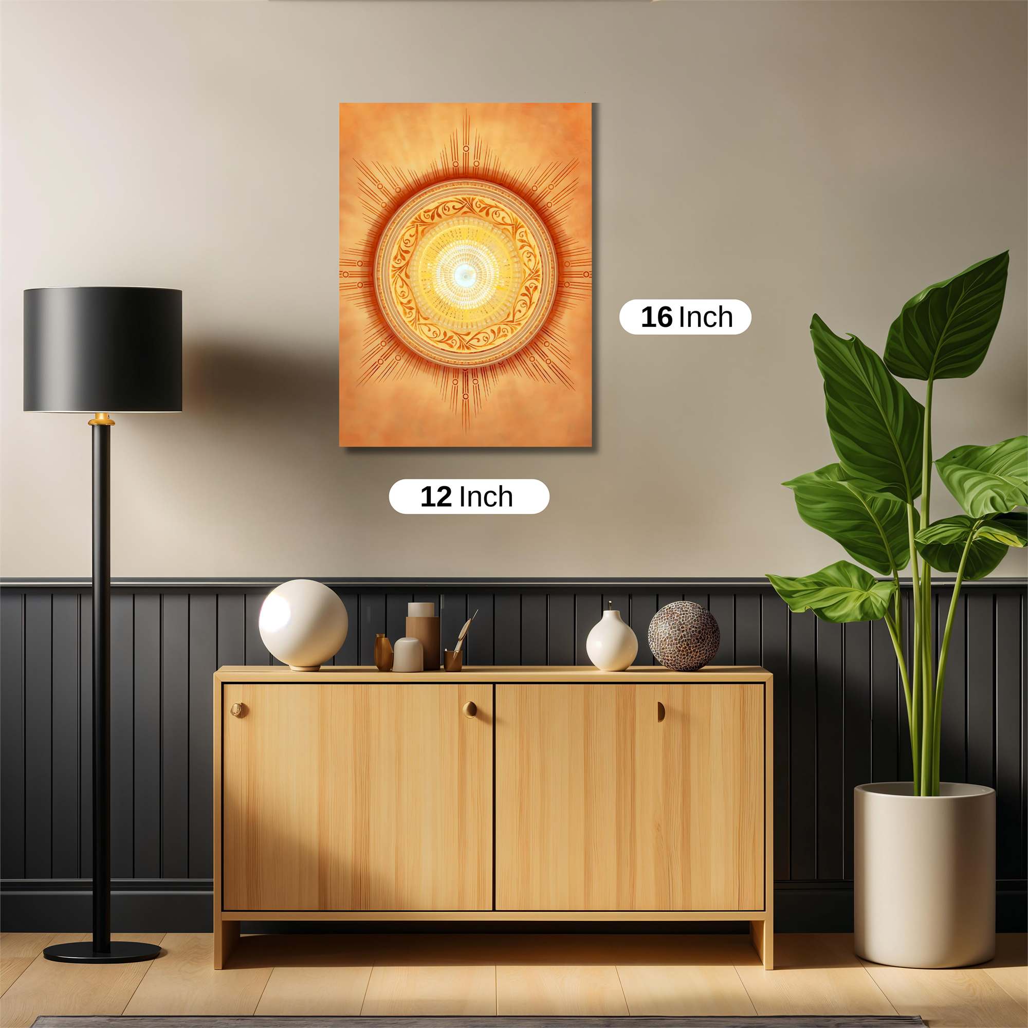 Sunrise Serenity Safe Wall Magnetic / M