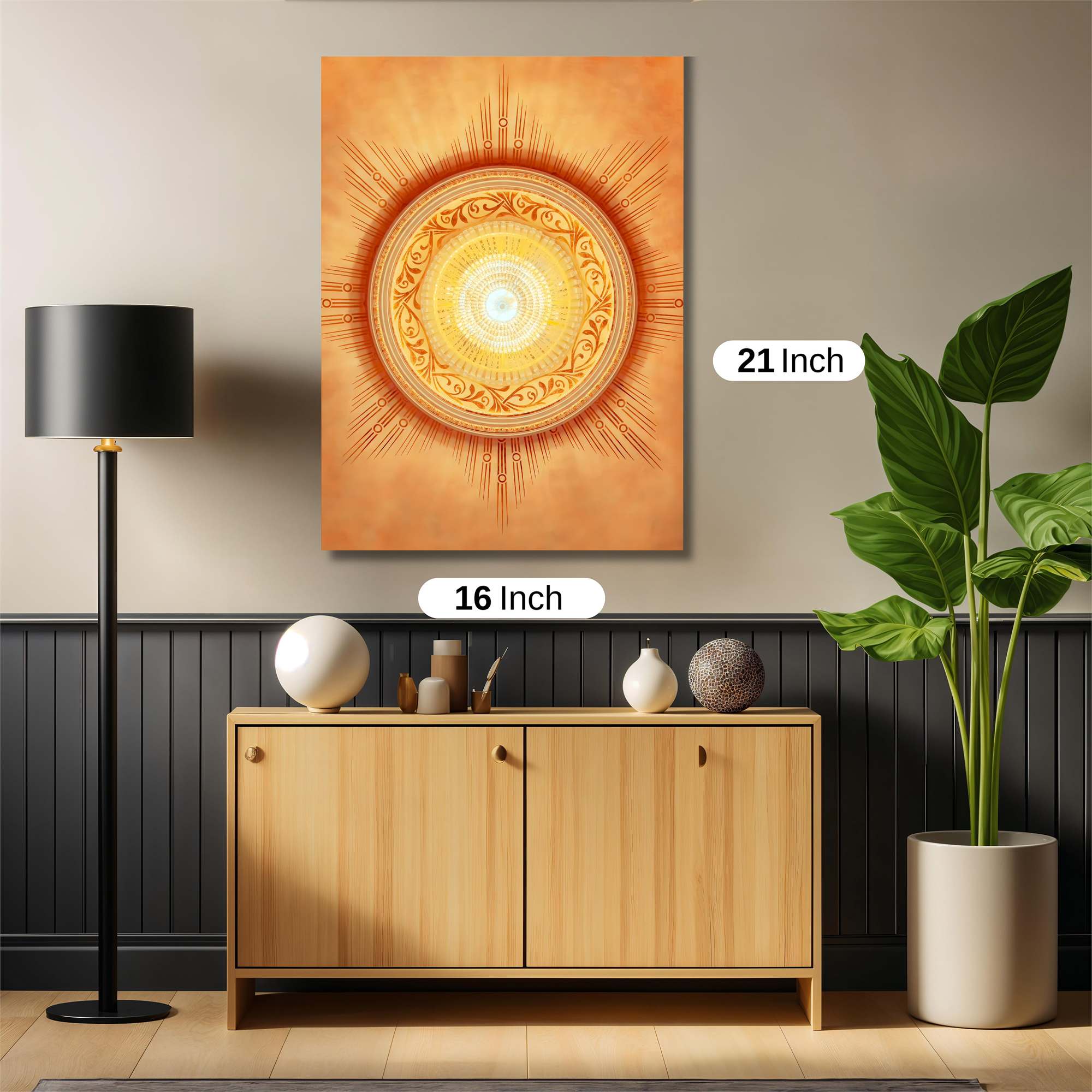 Sunrise Serenity Safe Wall Magnetic / M