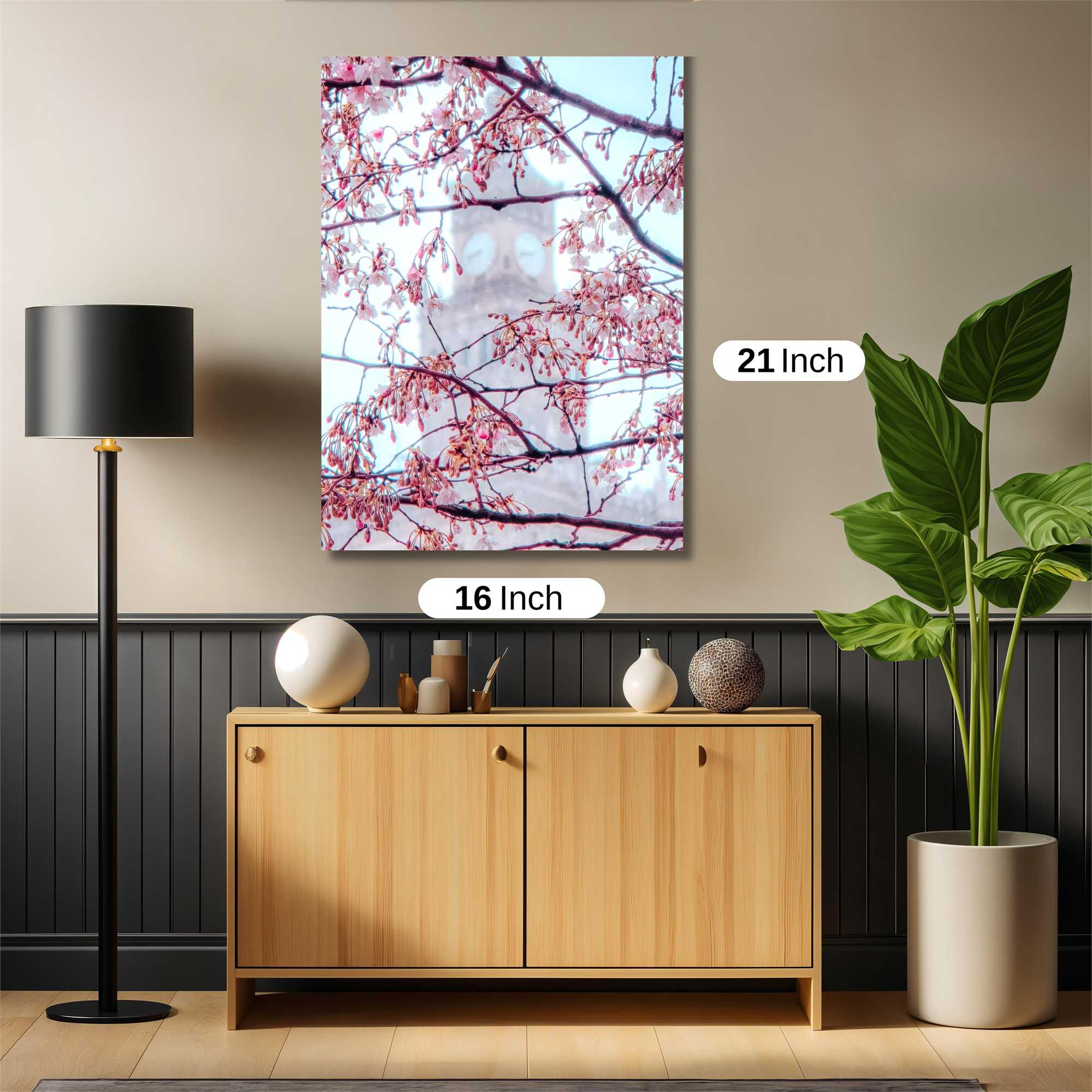 Sakura Serenity Safe Wall Magnetic / M