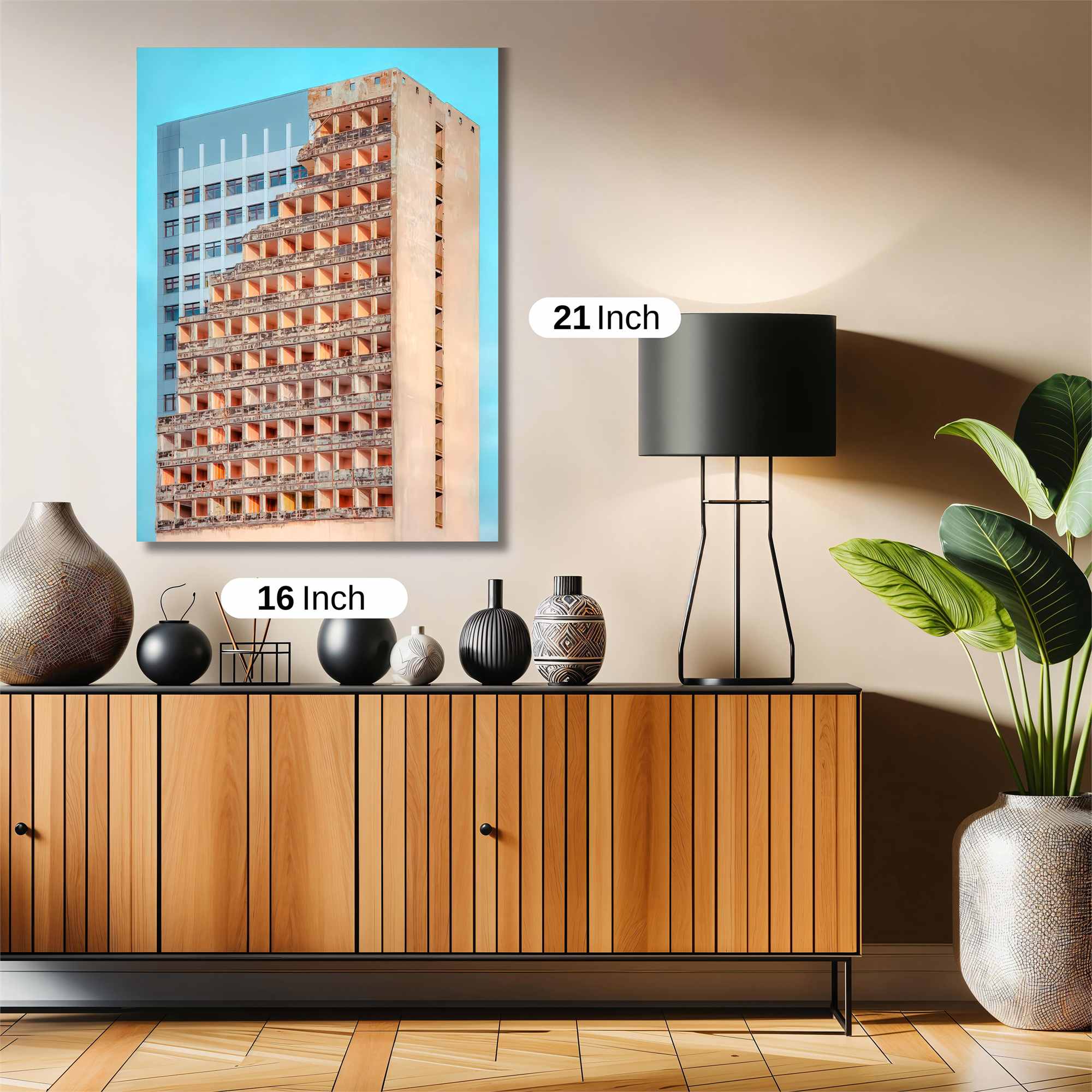 Brutalist Whimsy Safe Wall Magnetic / M