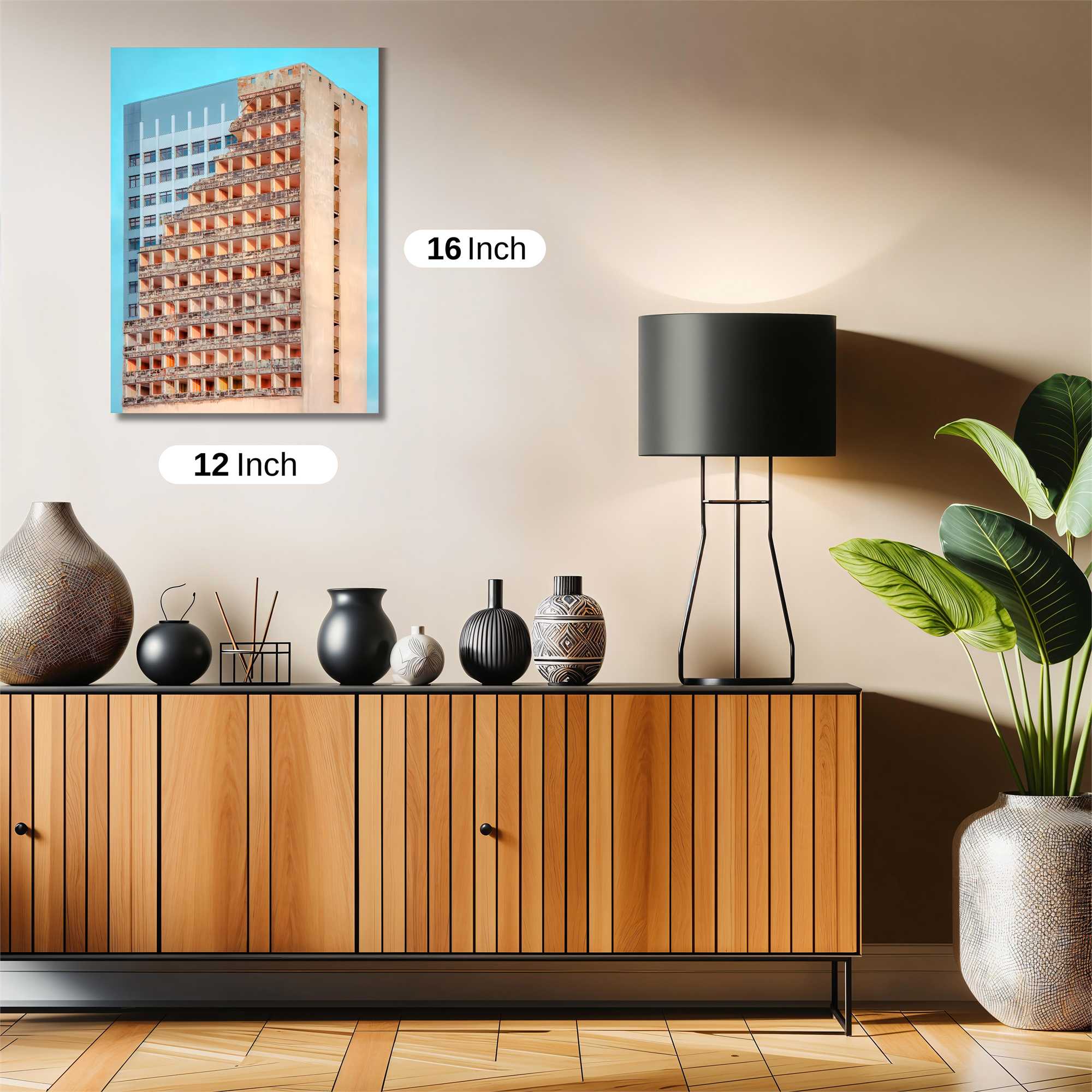 Brutalist Whimsy Safe Wall Magnetic / M