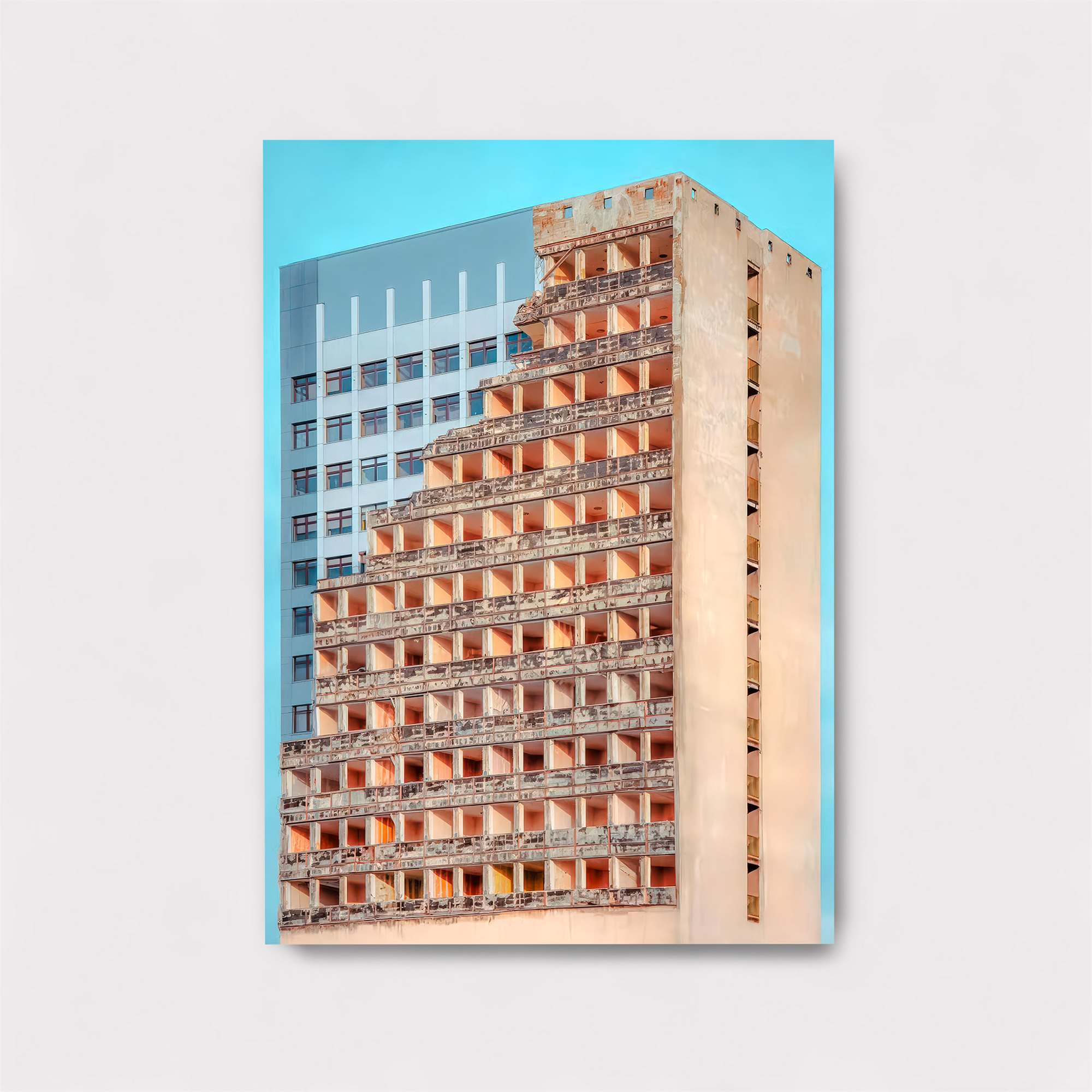 Brutalist Whimsy Safe Wall Magnetic / M