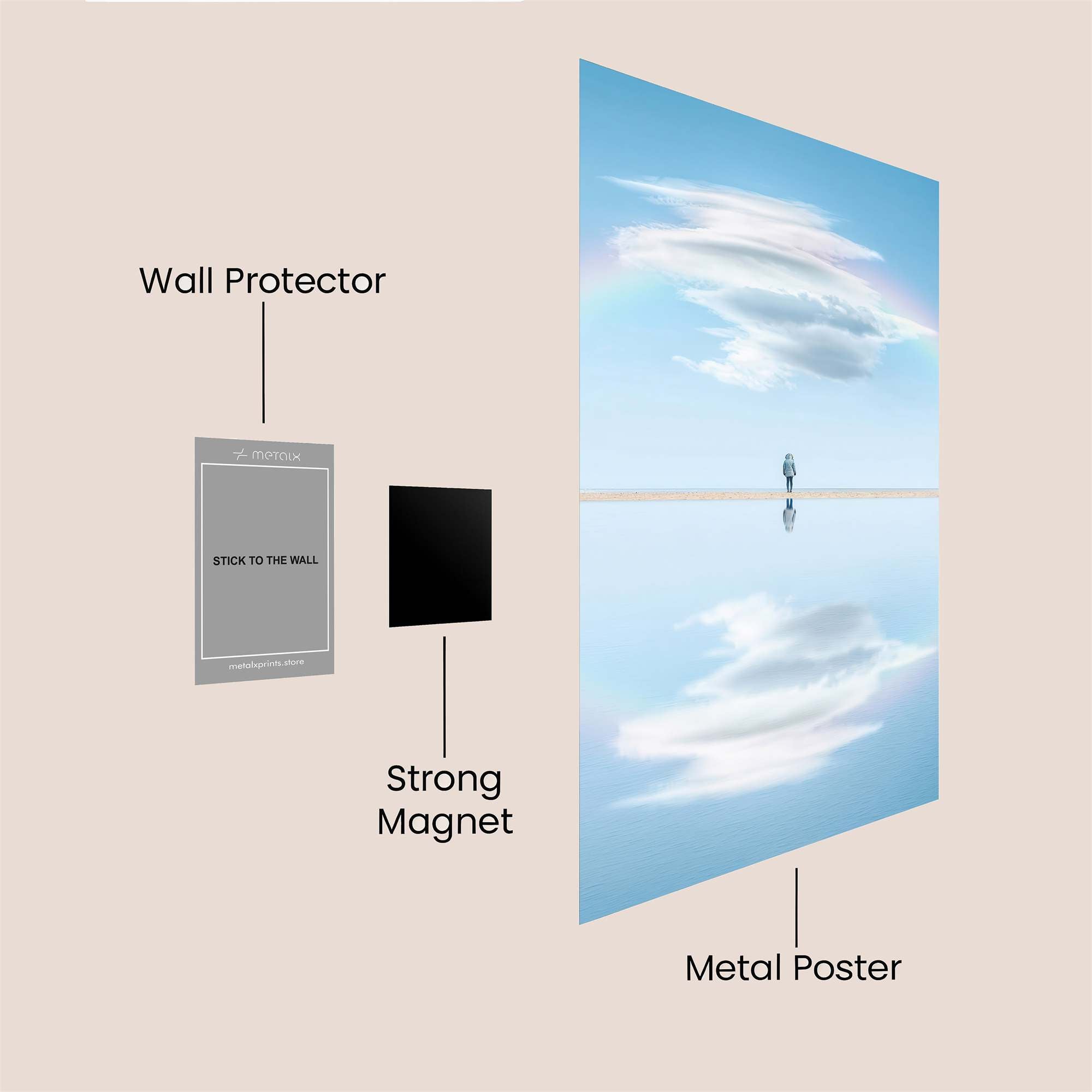 Mirage Dream Safe Wall Magnetic / M
