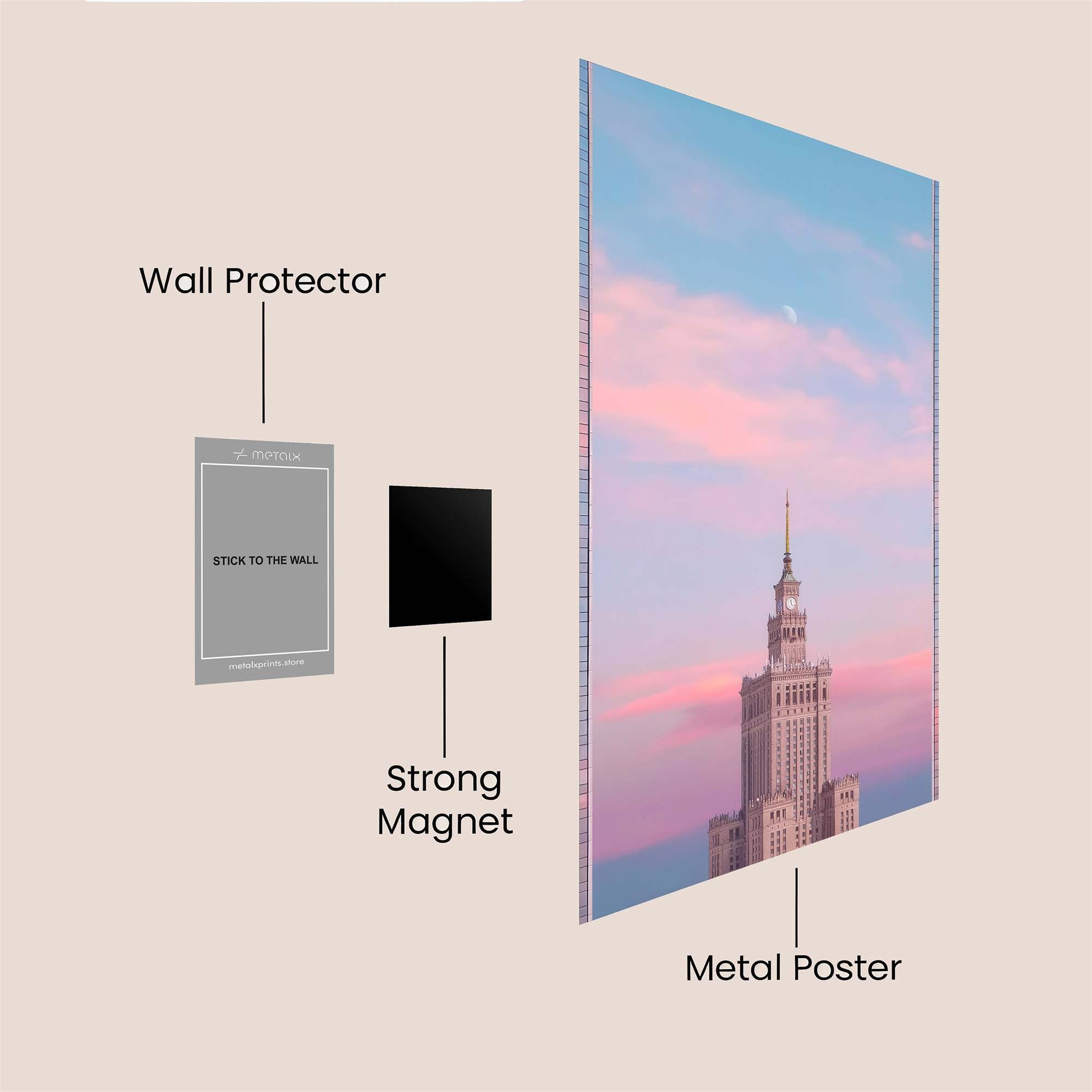 Palace Dream Safe Wall Magnetic / M