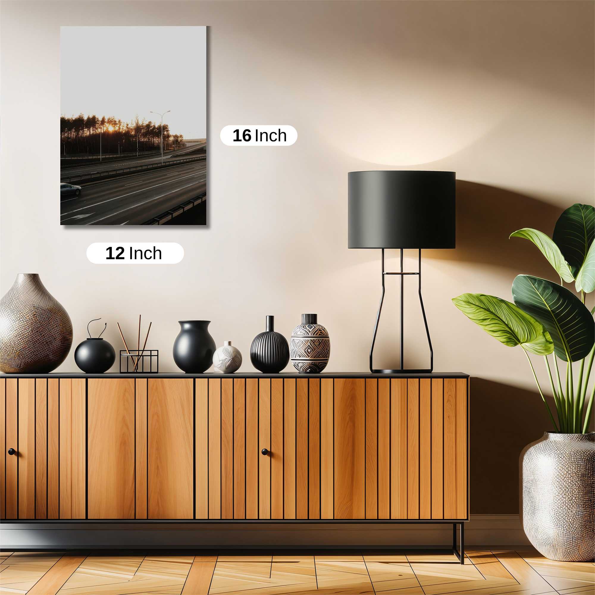 Highway Serenity Safe Wall Magnetic / M