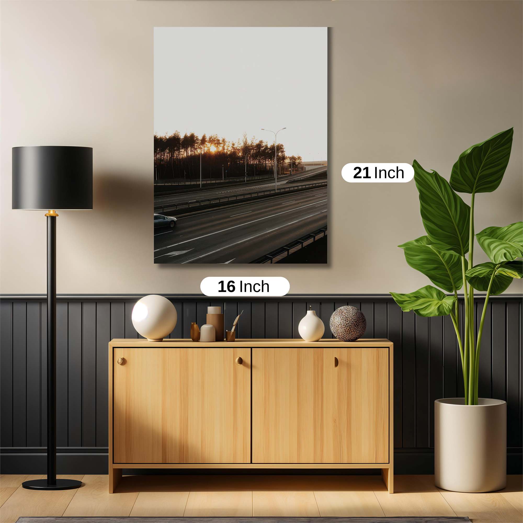 Highway Serenity Safe Wall Magnetic / M