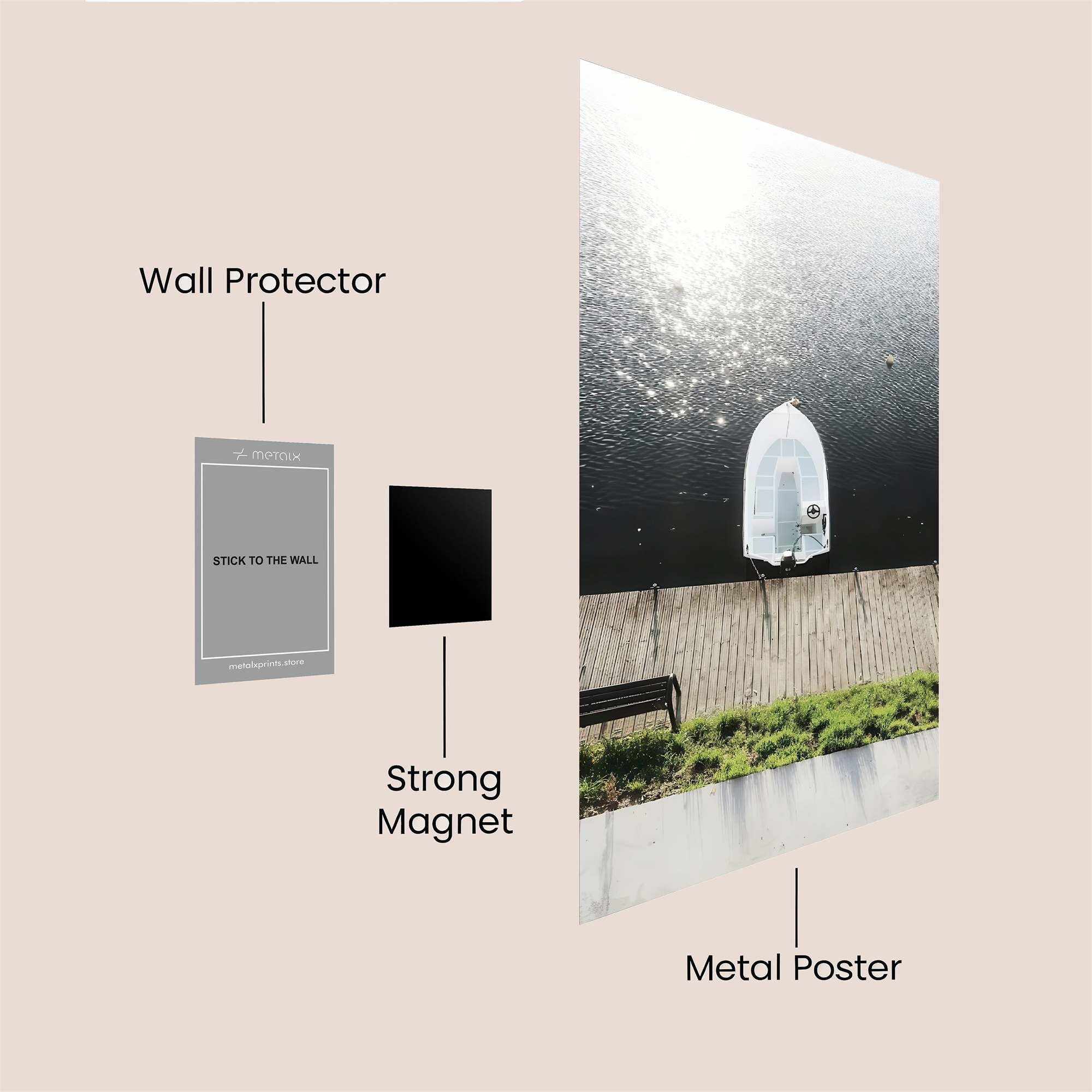 Solitude Drift Safe Wall Magnetic / M